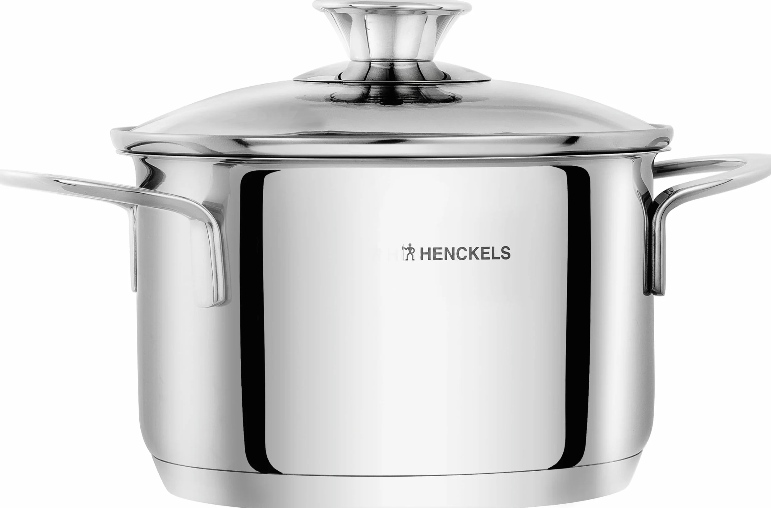 HENCKELY by ZWILLING Reflection - Set di pentole da 5 pezzi, coperchio in vetro, acciaio INOX 18/10, per tutti i piani cottura, incl. induzione