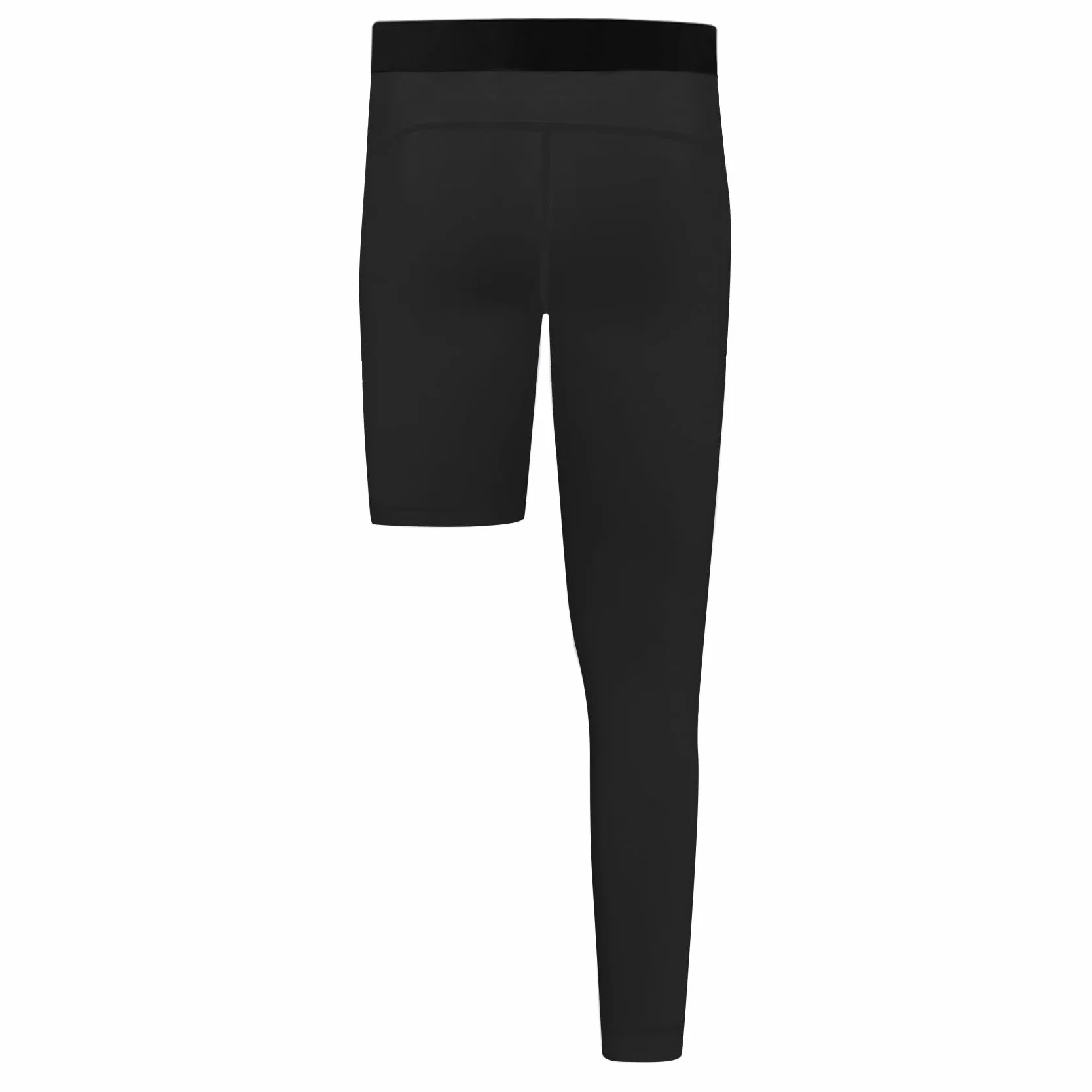 Legging di Compressione dei Ragazzi Leggings A Una Gamba Sportiva Strato di Base di Basket Pantaloni da Yoga in Palestra per Ragazzi per Il Calcio di Allenamento Atletico Che Corre