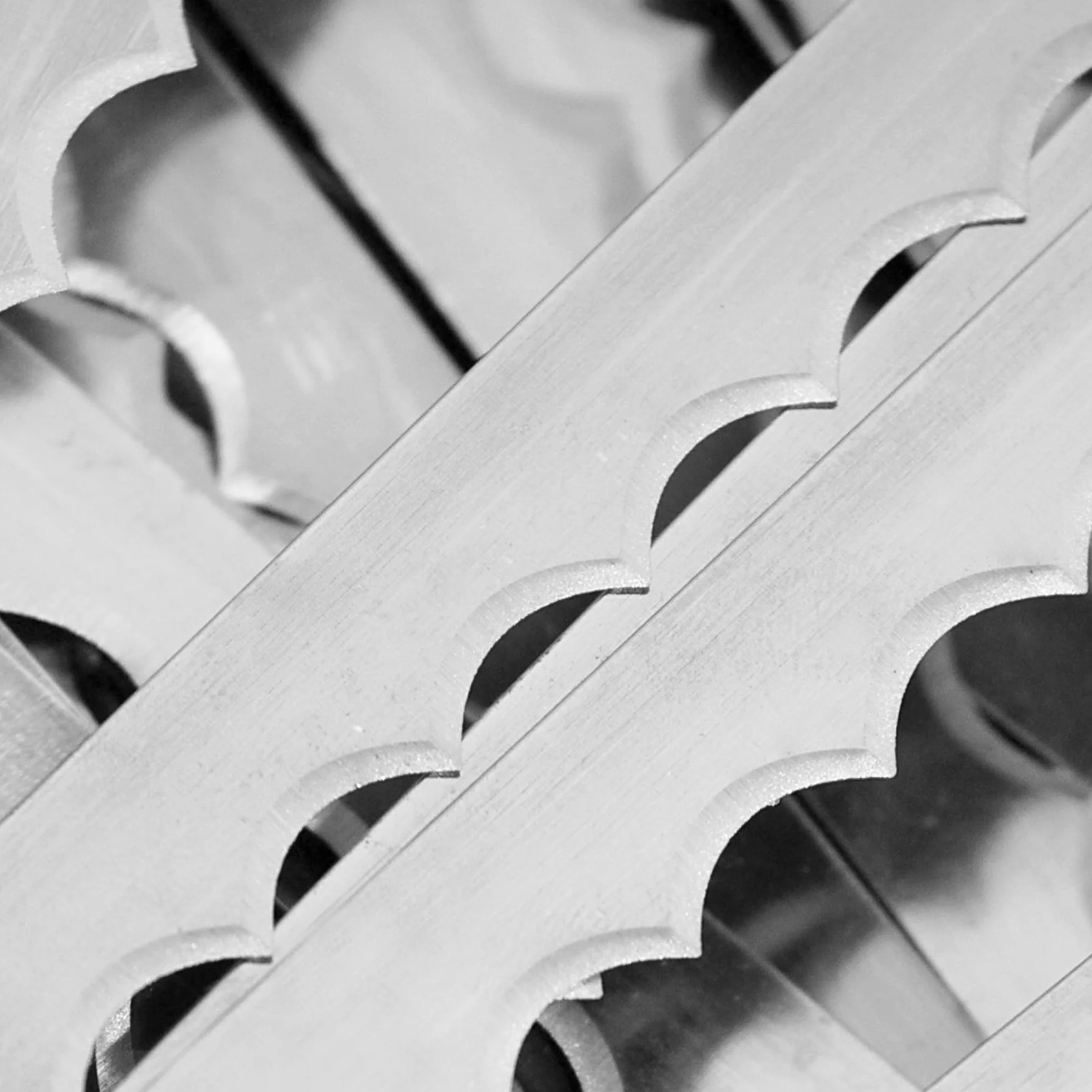 LEHRMANN Coltelli per affettare il pane (50 pz.) 270 x 13 x 0,5 mm senza rivestimento