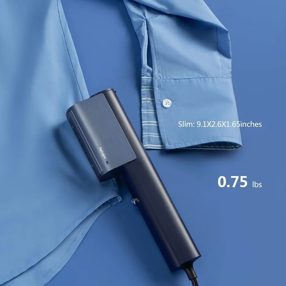 Nesugar G3 Vaporizzatore da viaggio portatile per abiti, 0,34 kg, riscaldamento in 15 secondi