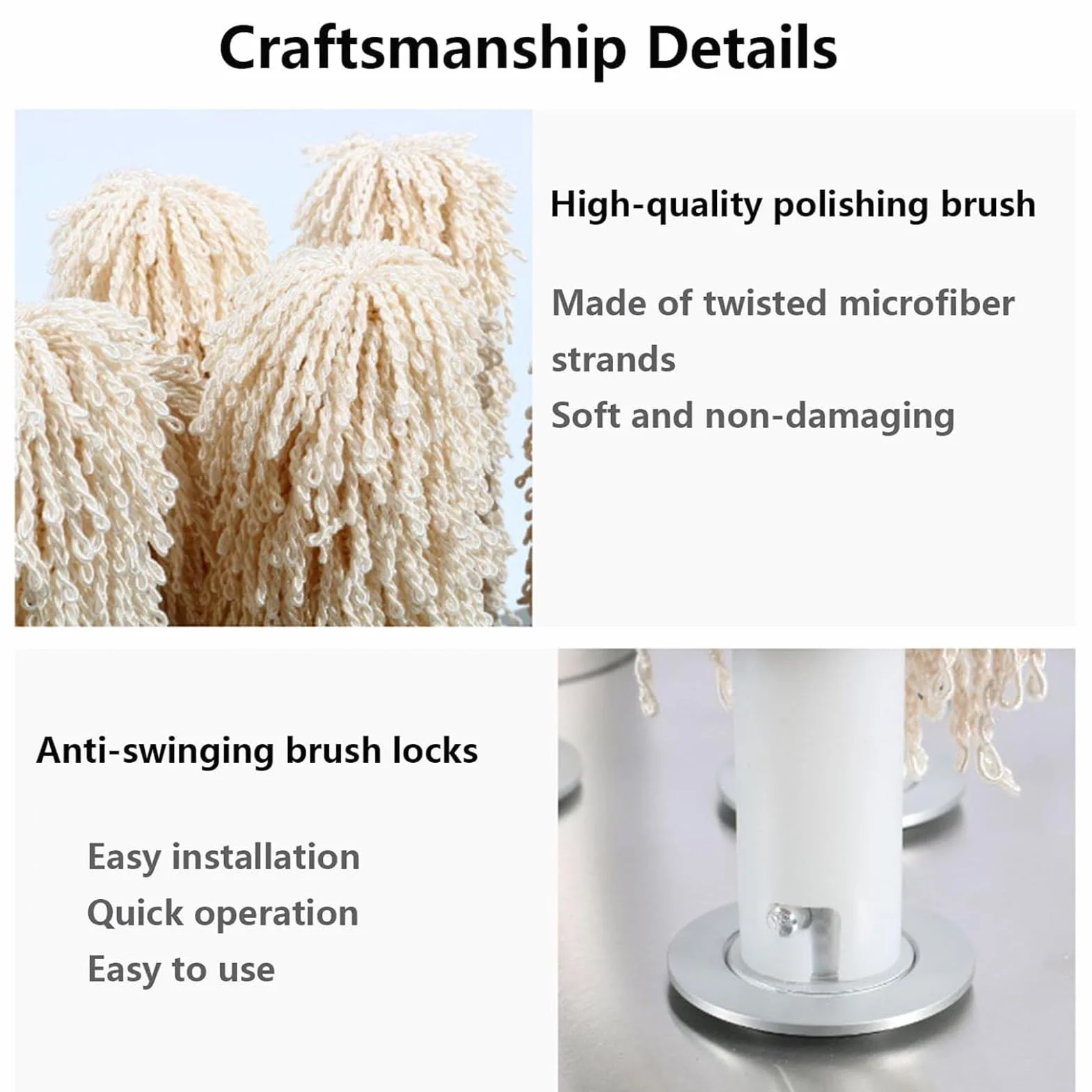 Lucidatrice Elettrica per Bicchieri da Vino Macchina Lucidante Commerciale con Riscaldatore e Spazzole in Microfibra