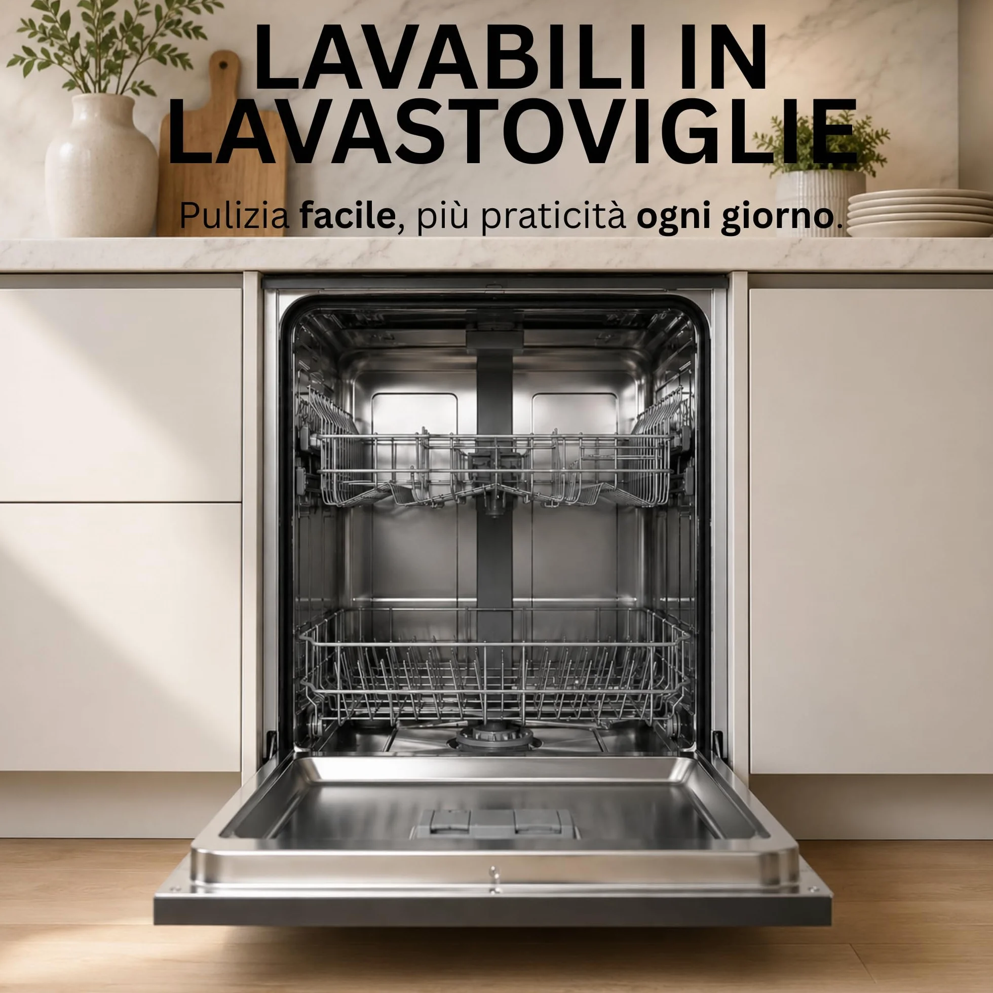 Stone&Stone Bistecchiera Induzione 47 cm Rettangolare, Piastra Grill Antiaderente Ceramico Tedesco, Fondo Acciaio Pieno, Senza PFAS PFOA PTFE
