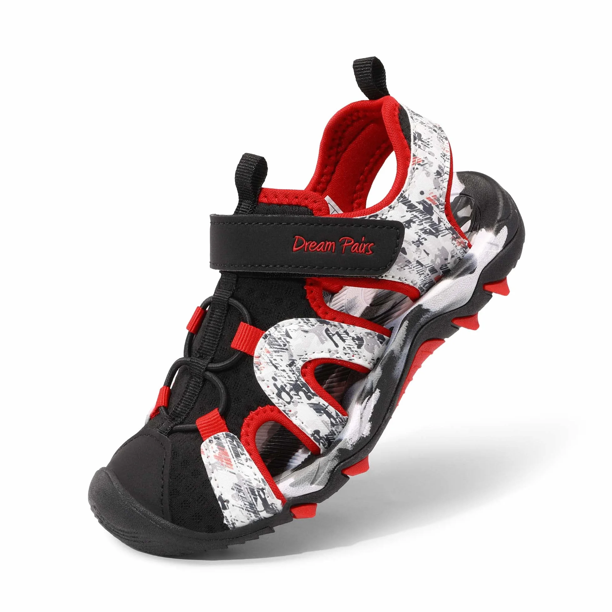 DREAM PAIRS Sandali Sportivi Estivi per Bambini e Ragazzi - Scarpe da Trekking Esterno con Punta Chiusa