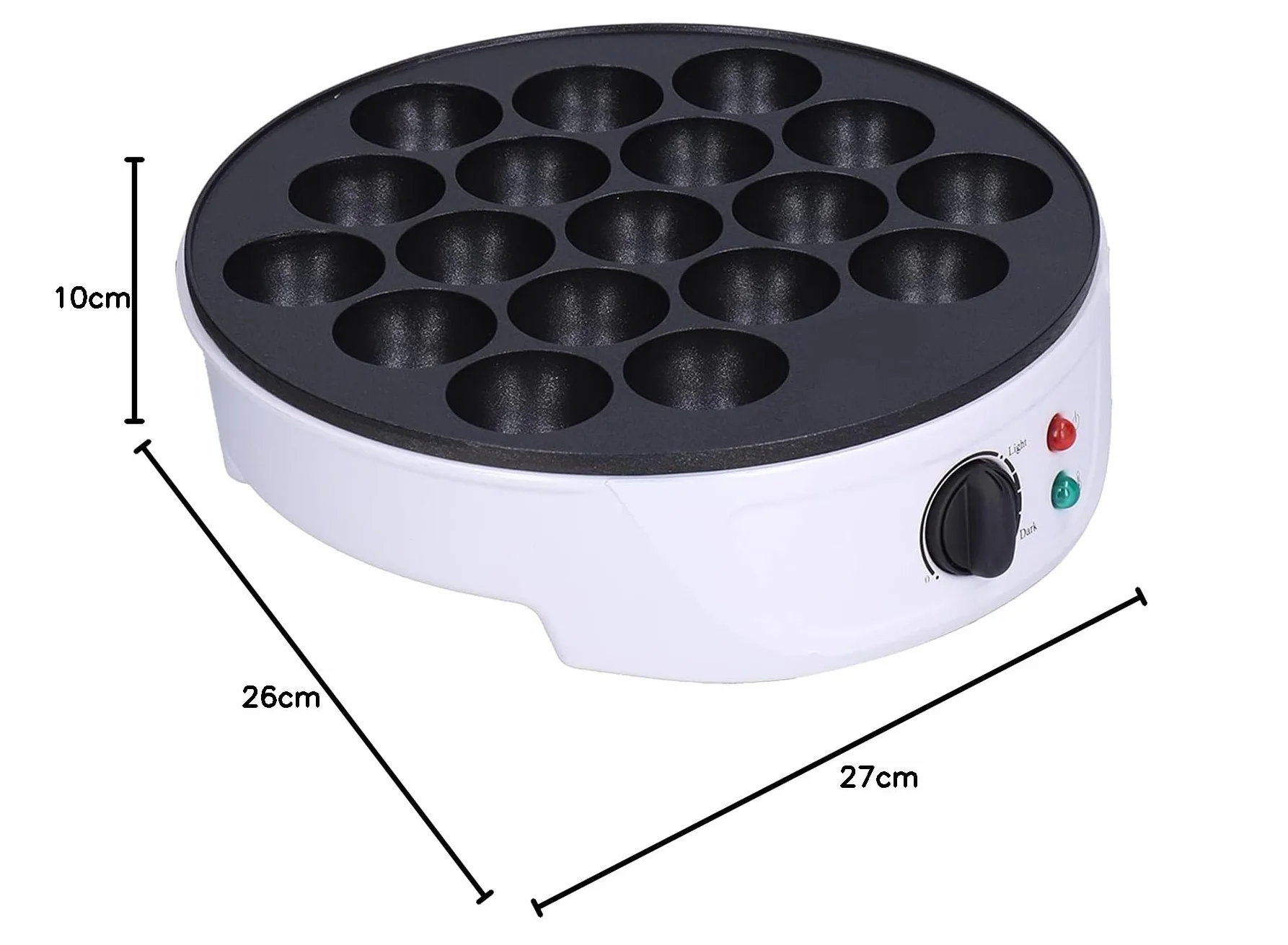 Macchina Produttore di Takoyaki Portatile 18 fori