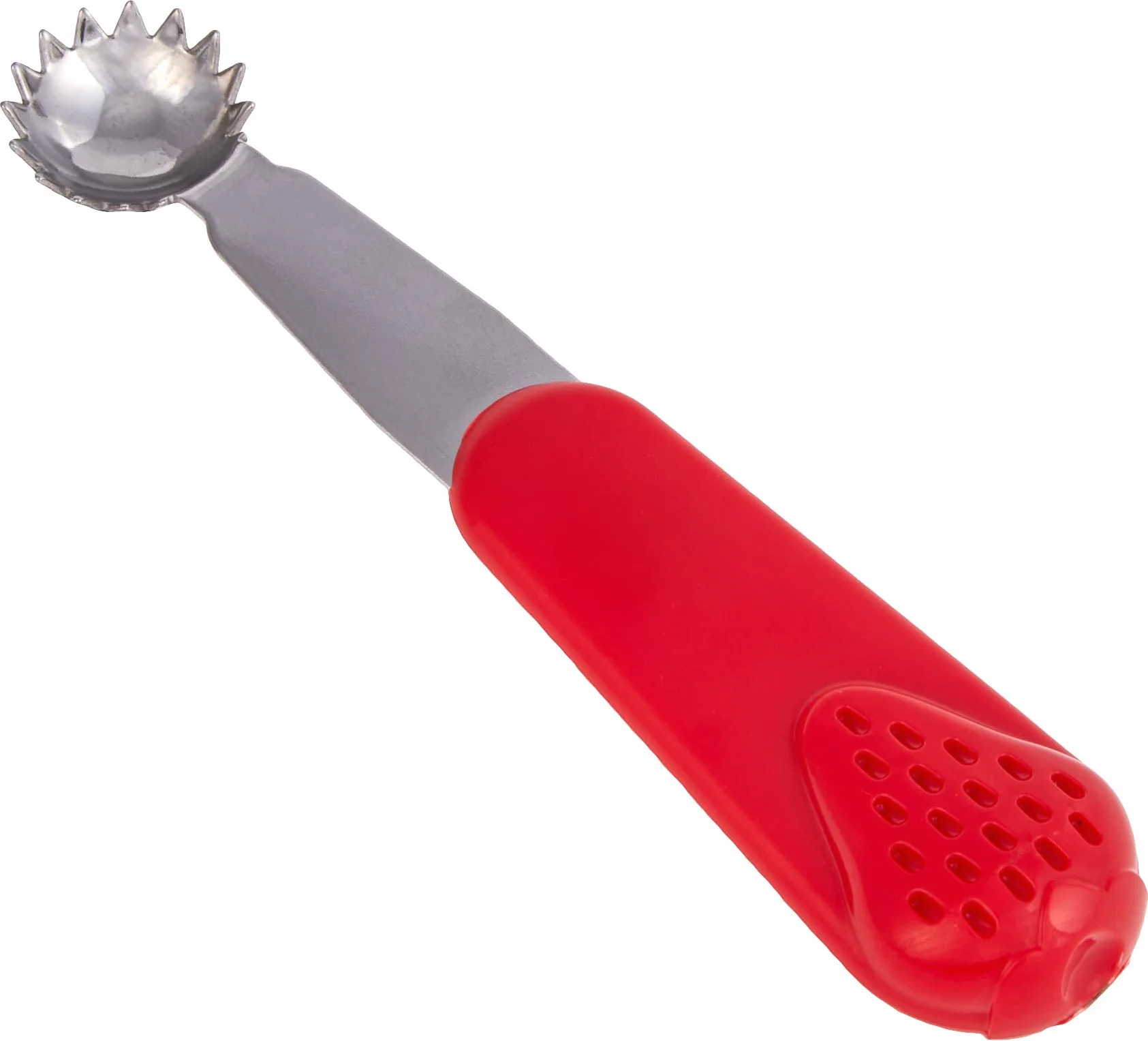 Fackelmann Pomodori e fragole rimuovi gambo acciaio inox manico ABS 12x2,5 cm