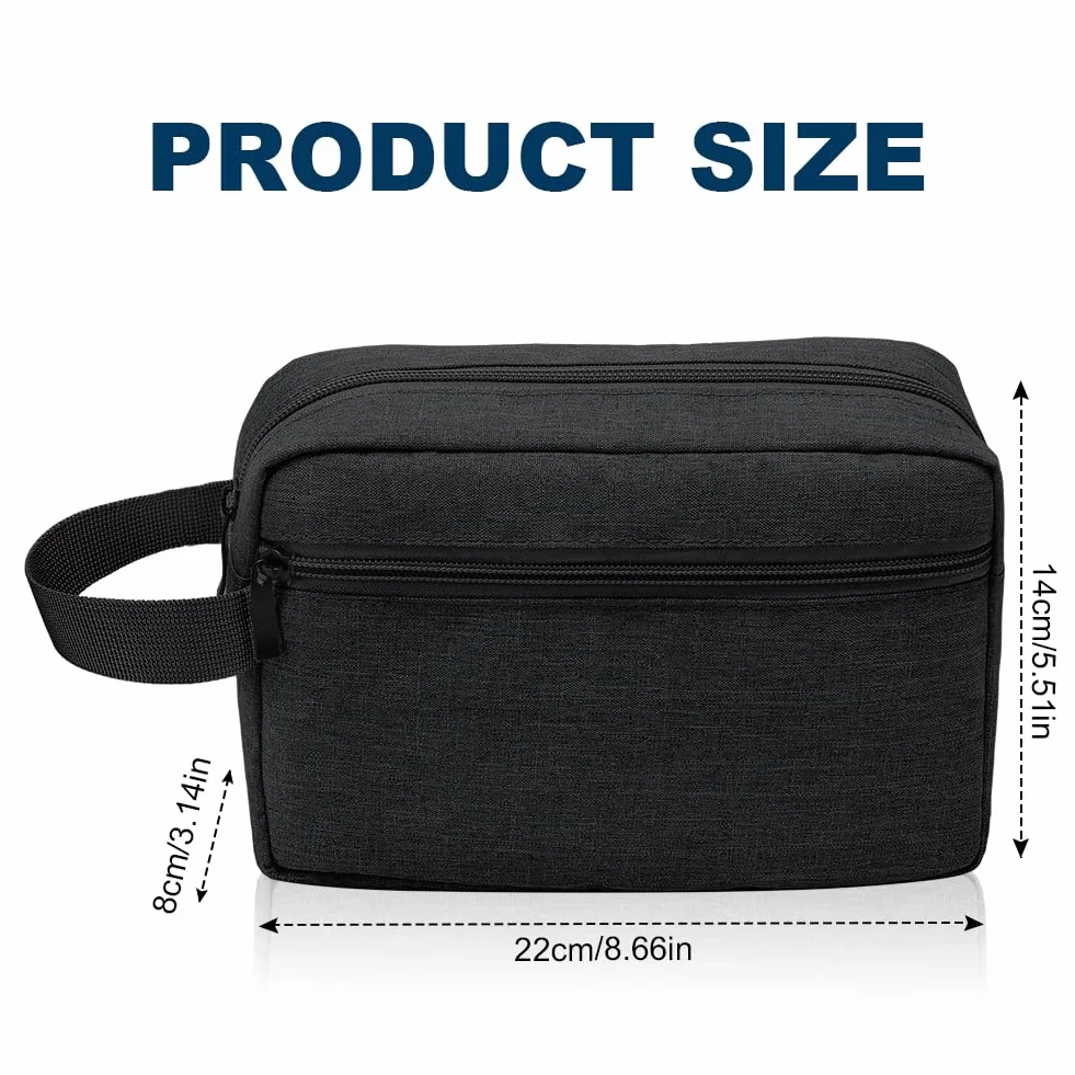 Aucuu Borsa da Toilette per Uomo Donna, Beauty Case Grande da Viaggio, Trousse Resistente all'Acqua