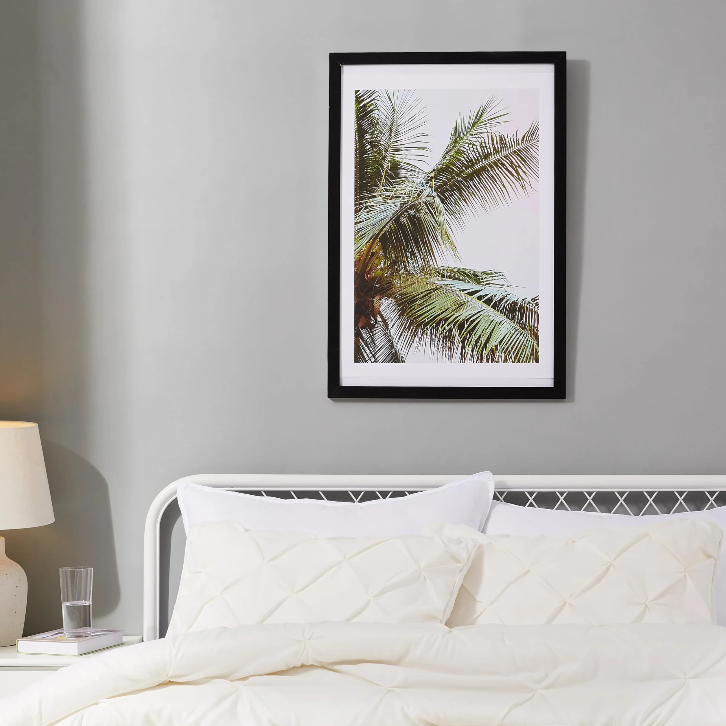 Amazon Basics Cornice Rettangolare in Legno per Poster 51x76cm Nero