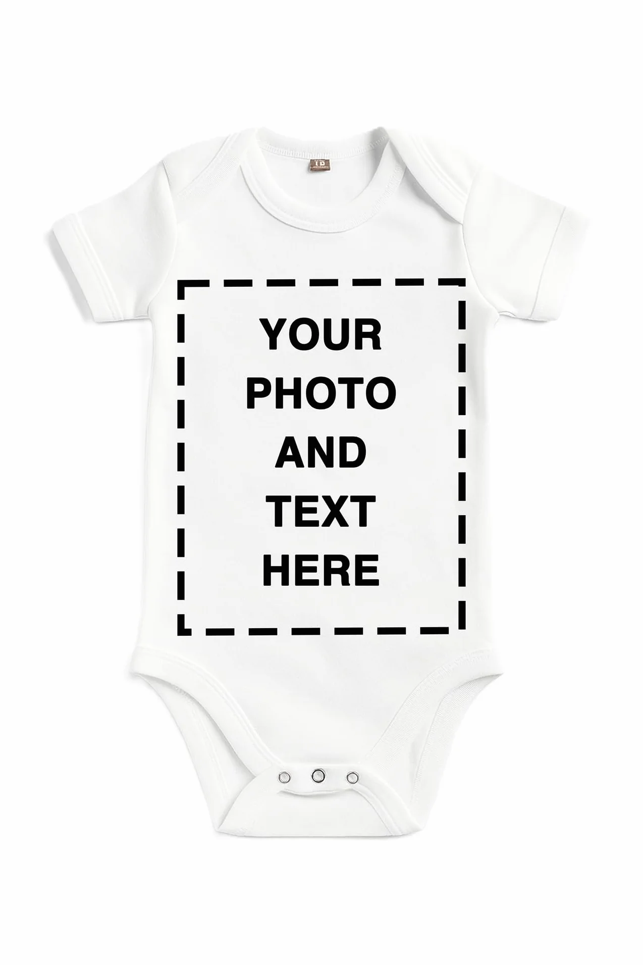 JOPHY & CO. Body Neonato Personalizzabile 100% Cotone