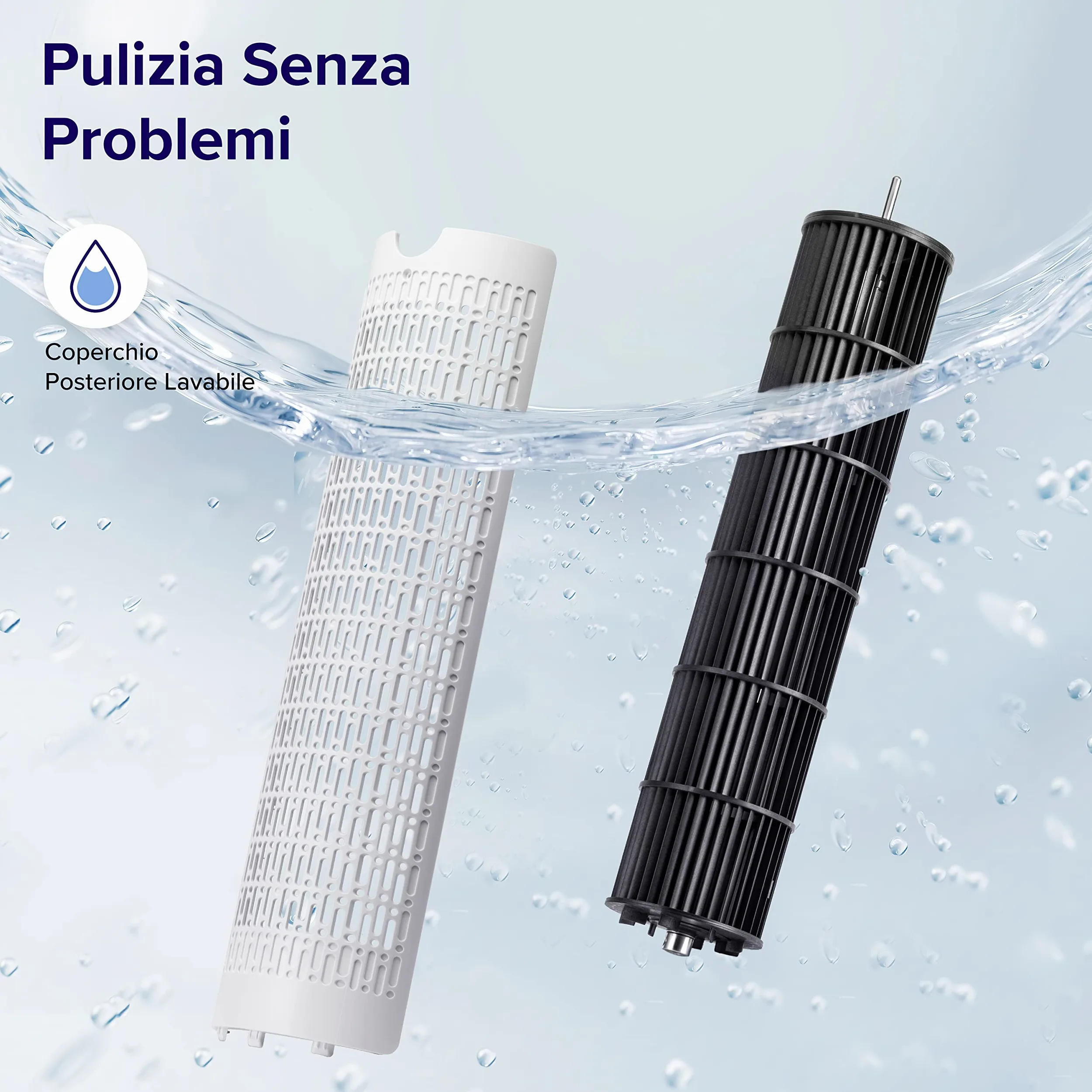 LEVOIT Ventilatore a Torre con Telecomando 92CM, Serie Classica| 92 cm, Ventola di Raffreddamento Silenziosa 28 dB, 3 Modalità, 5 Velocità, Oscillazione 90° Timer 12H, Display LED, 39W,Bianco Classico