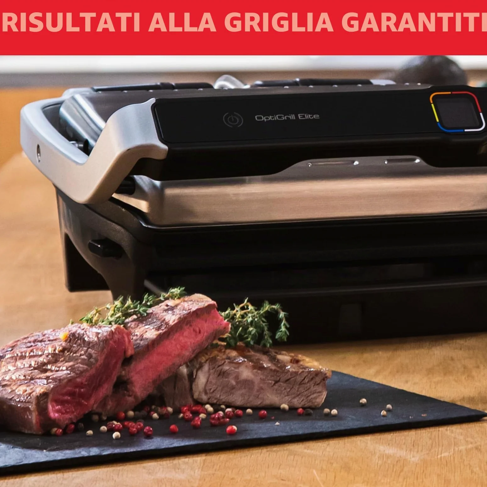 Tefal Grill GC750D16 Optigrill Elite (GC750D)
