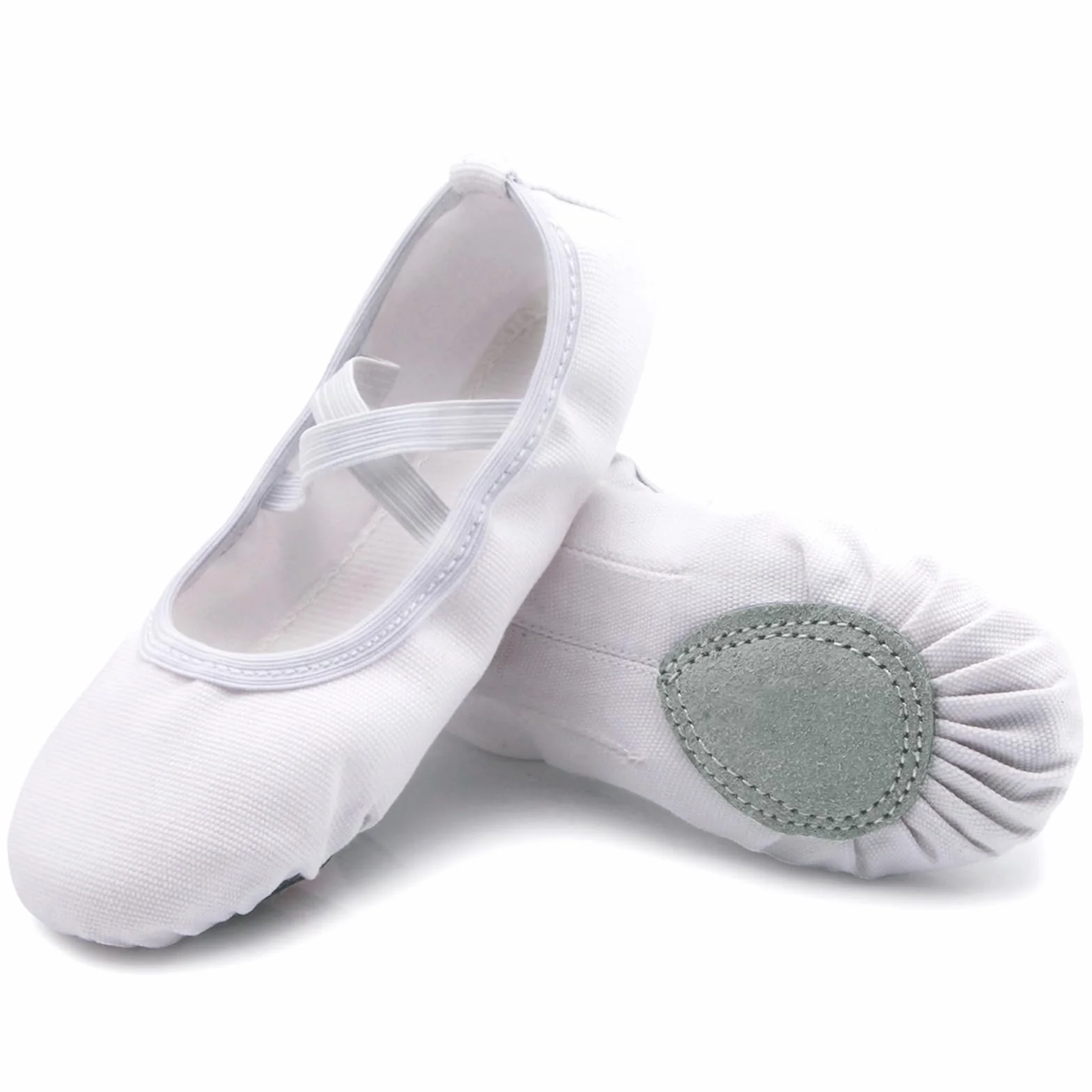 Acfoda Tela Scarpette Ballo Antiscivolo Suola Spezzata Scarpe Danza Donna Ballerina