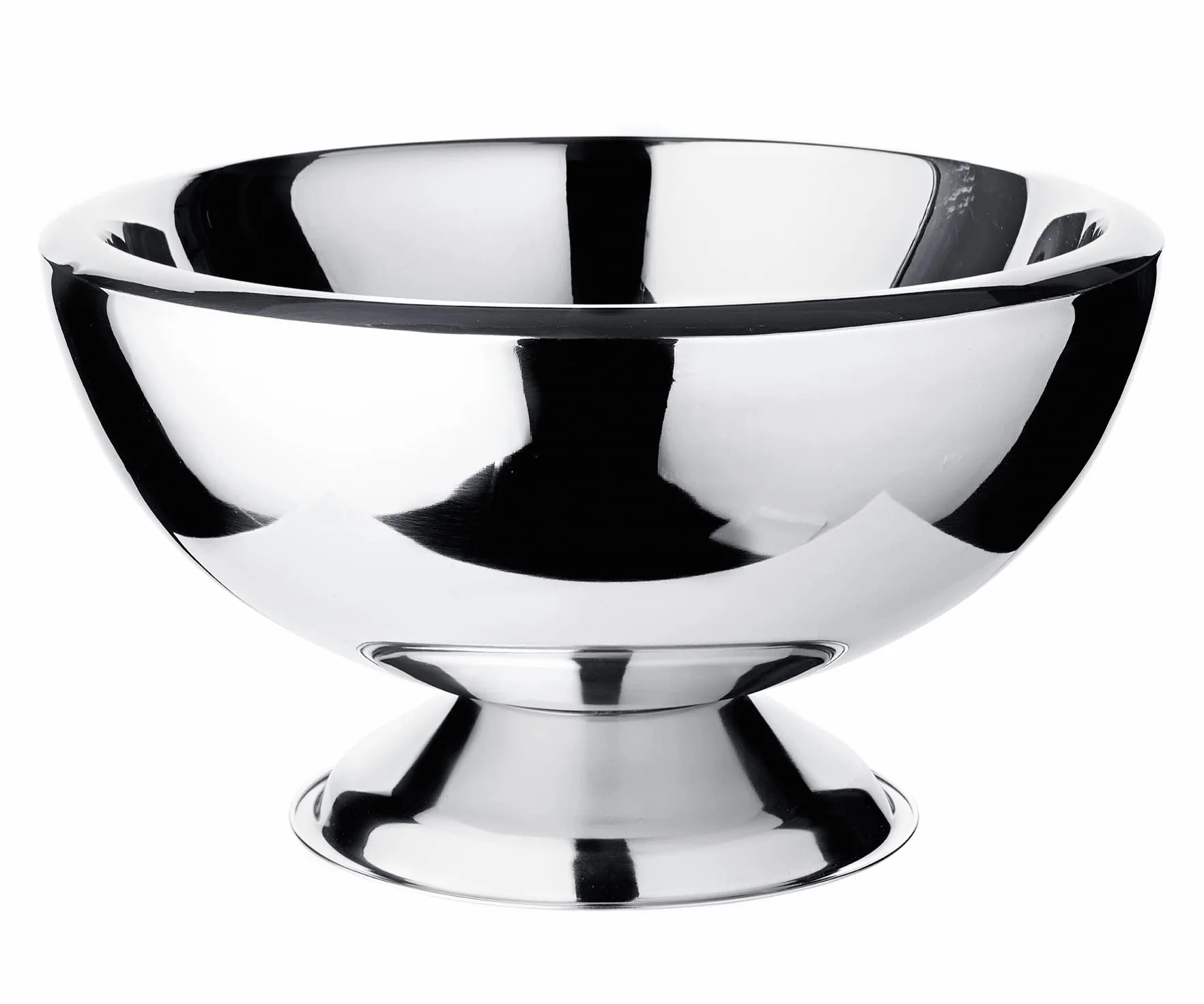 EDZARD Secchiello per champagne Cadiz (Ø 32 cm, H 21 cm), acciaio inox lucido a specchio, a doppia parete, per 3 bottiglie – secchiello per spumante, secchiello per bottiglie