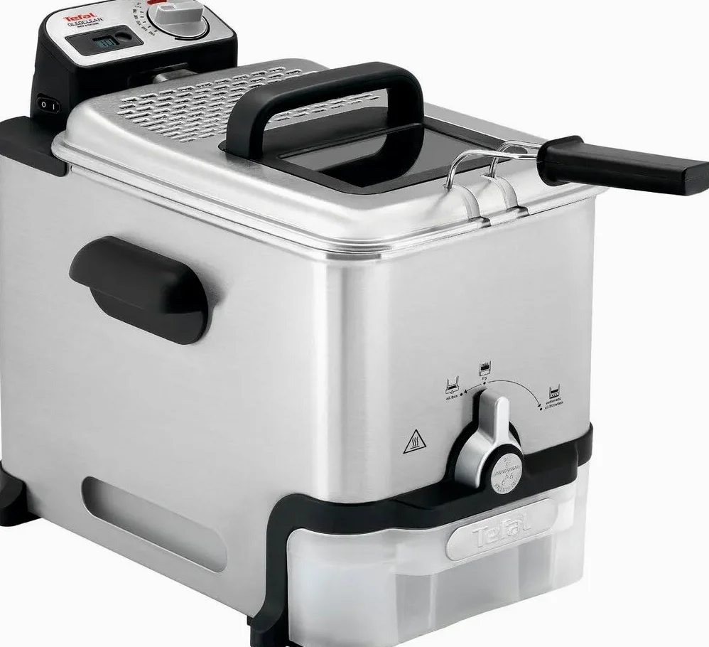 Tefal FR8041 Oleoclean Fritteuse 3,5 l 1,2 kg 2300 W Silber
