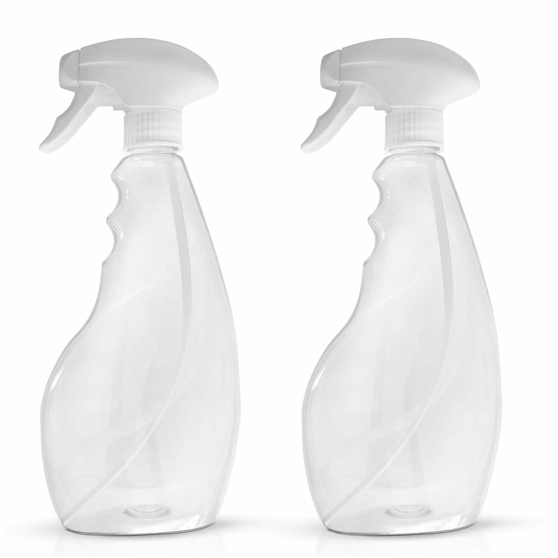 SPRAYZ Spruzzino Nebulizzatore Grande 500ml Grilletto Spruzzatore Riempibile Flacone Spray (2-Pack)