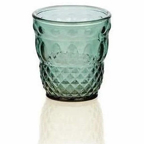 IVV Ser LAPO Set 6 Bicchieri Acqua Verde Pavone Cl 28
