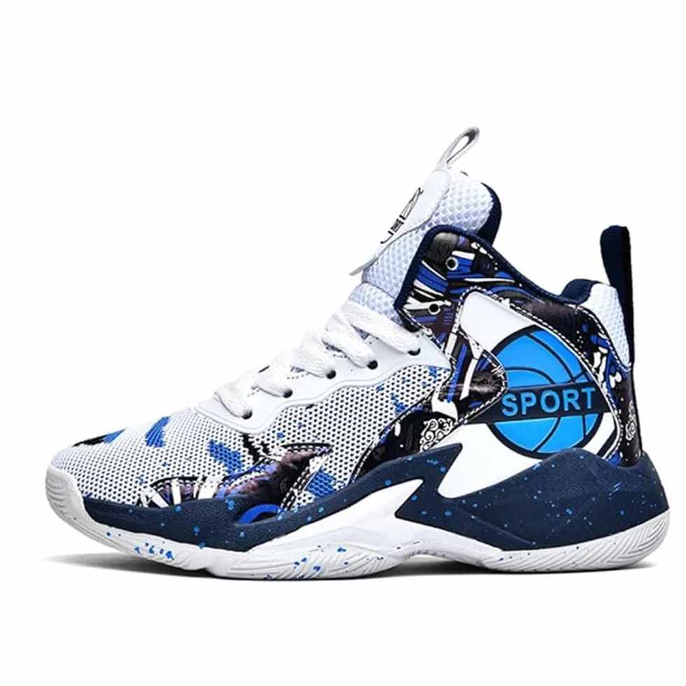 Hixingo Scarpe da Basket Bambino Ragazzi Ragazze Sportive Antiscivolo