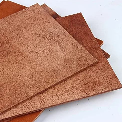 5mm Spessa tessuto in vera pelle vintage vintage verdure vegetale abbronzata in pelle abbronzata cuoio vera mucca cuoia cuoio tan tan tan full grain pezzi pezzi striscia fogli di cuoio per artigianato