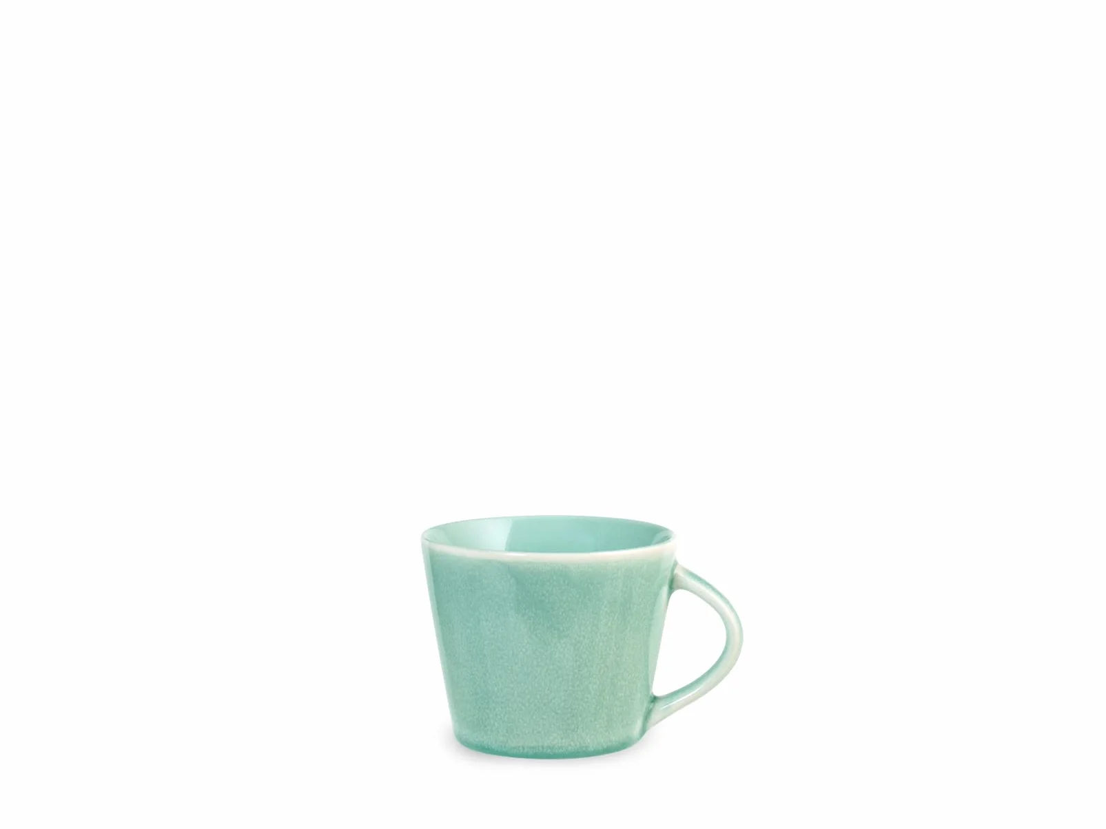 H&H Coachella Set 6 Tazze Caffè, New Bone China, 110cc, Colore, Estate