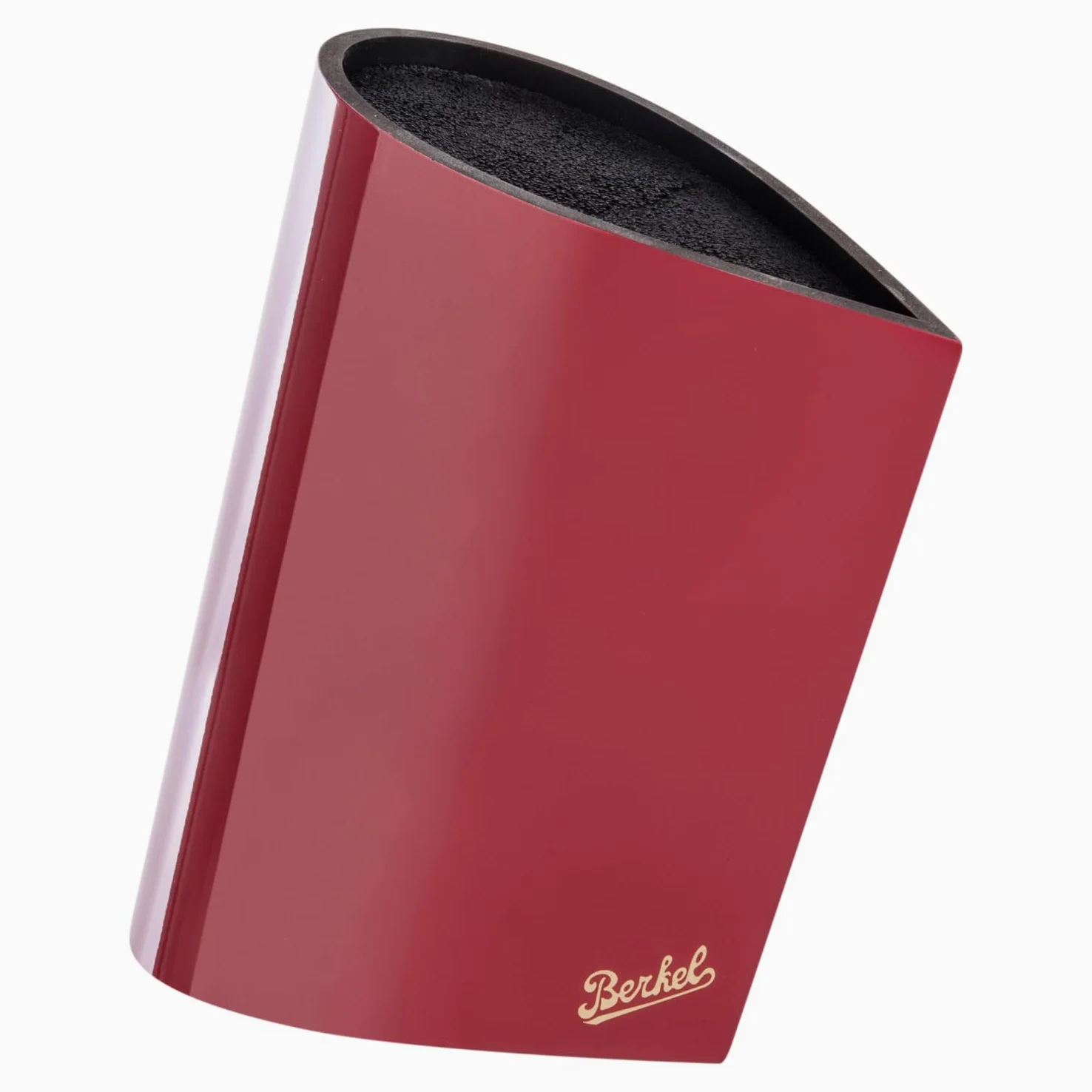 Berkel (Coltelli Made in Maniago) - Linea BAG CEPPO VUOTO Ceppo BAG VUOTO rivestimento Rosso - Confezionato in Elegante Scatola