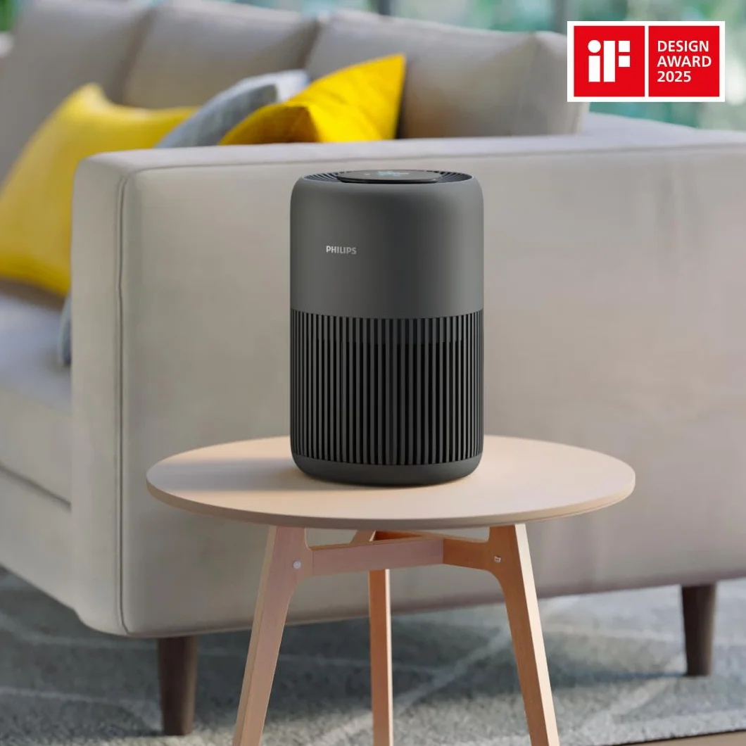 Philips Purificatore d'aria Serie 900, filtro HEPA NanoProtect + carbone attivo, CADR 250m³/h per allergici 65m², silenzioso, intelligente ed efficiente dal punto di vista energetico (AC0951/13)