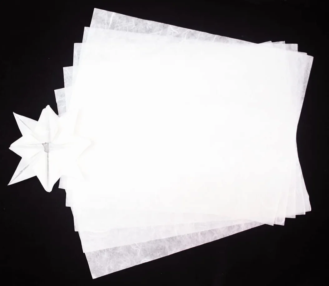Carta Washi giapponese 50 fogli origami fatta a mano per decoupage biglietti