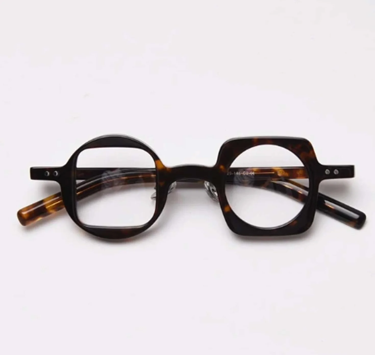 Occhiali da Lettura Montatura in Acetato Asimmetrica Unisex