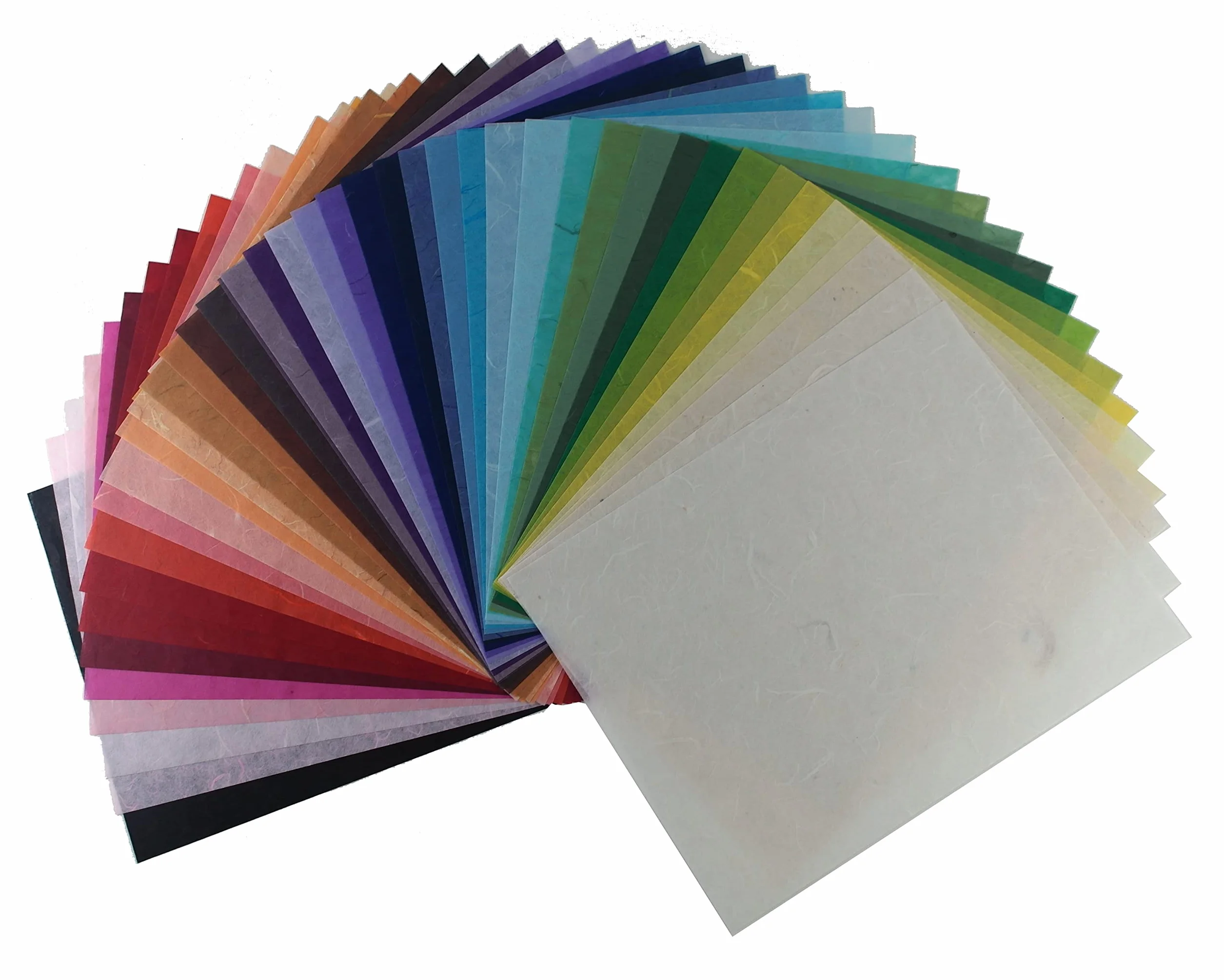 Washi Design Carta di Gelso per Origami 40 Fogli 21,6 x 28 cm Fatta a Mano