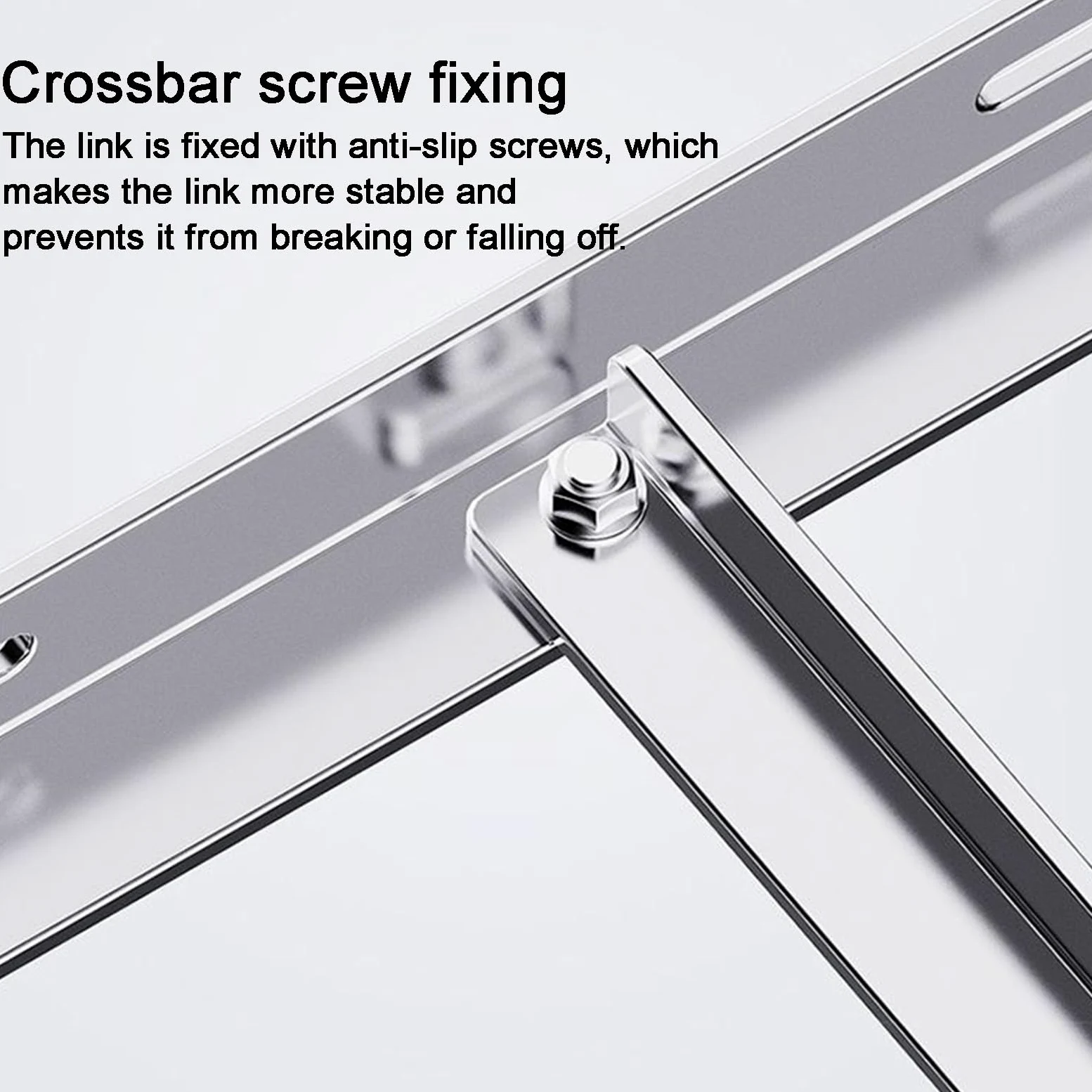 Staffe per Condizionatore Esterno, Staffa Condizionatore D'aria con Doppie Barre Trasversali, Supporto a Parete in Acciaio Inox per Condensatore da 1,5-3 P(48.7x46x74cm/19x18x29in)