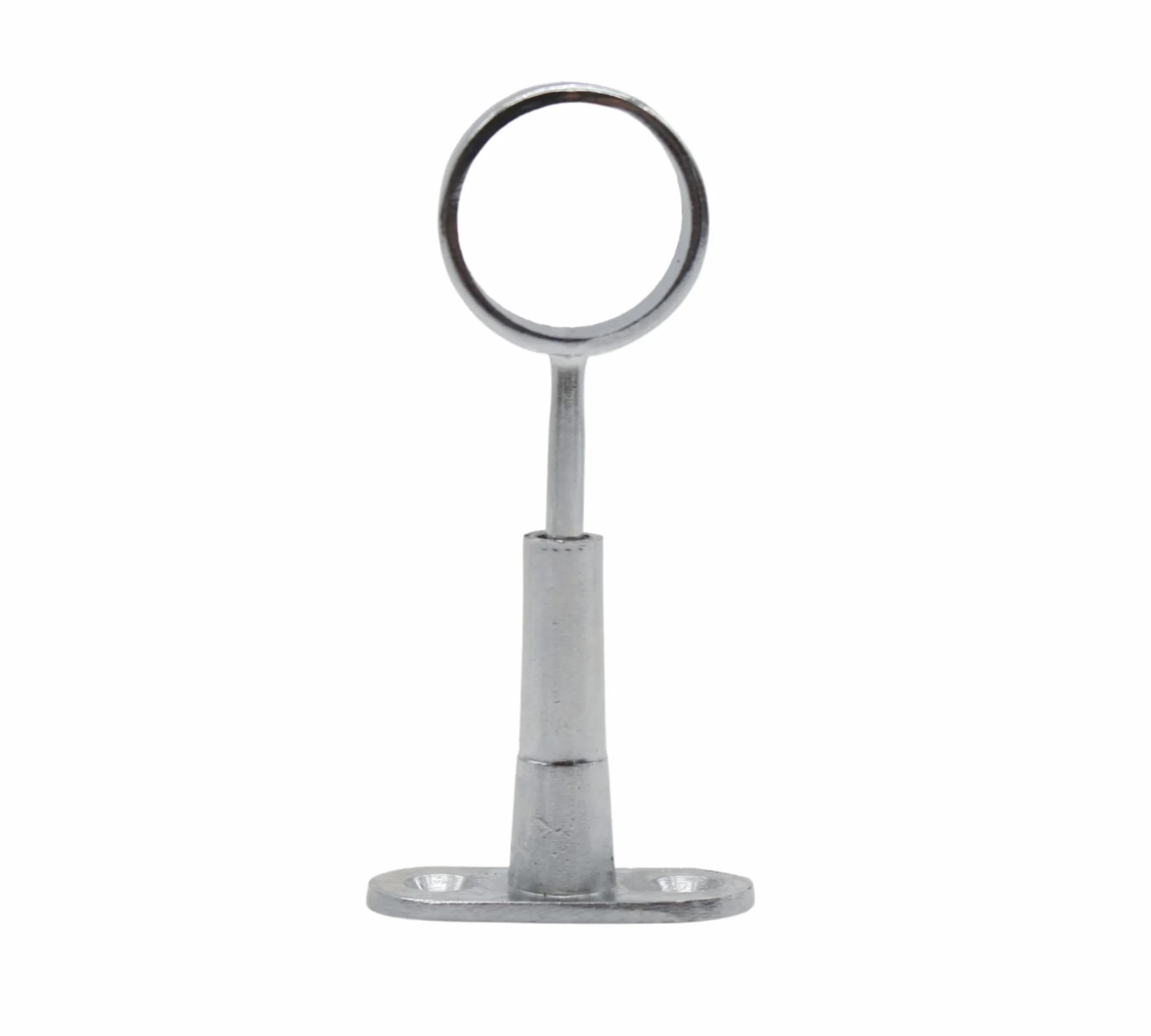 DOJA Barcelona Supporto per Asta Armadio Rotondo Ø25mm 4Pz Reggitubo Armadio Rotondo per Soffitto