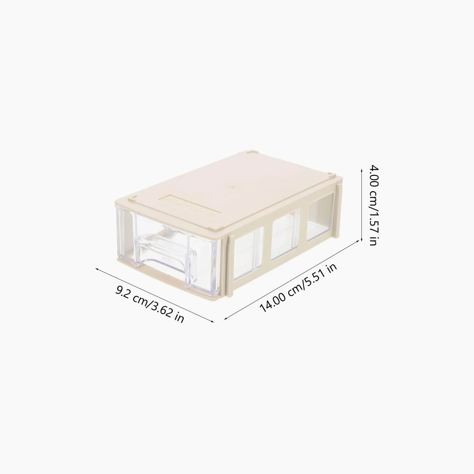 Set da 20 Scatole Portaoggetti in Plastica Cassetti Divisori, Organizer Salvaspazio per Componenti Elettronici e Viti, Mobiletto Multifunzione per Casa, Ufficio e Viaggi