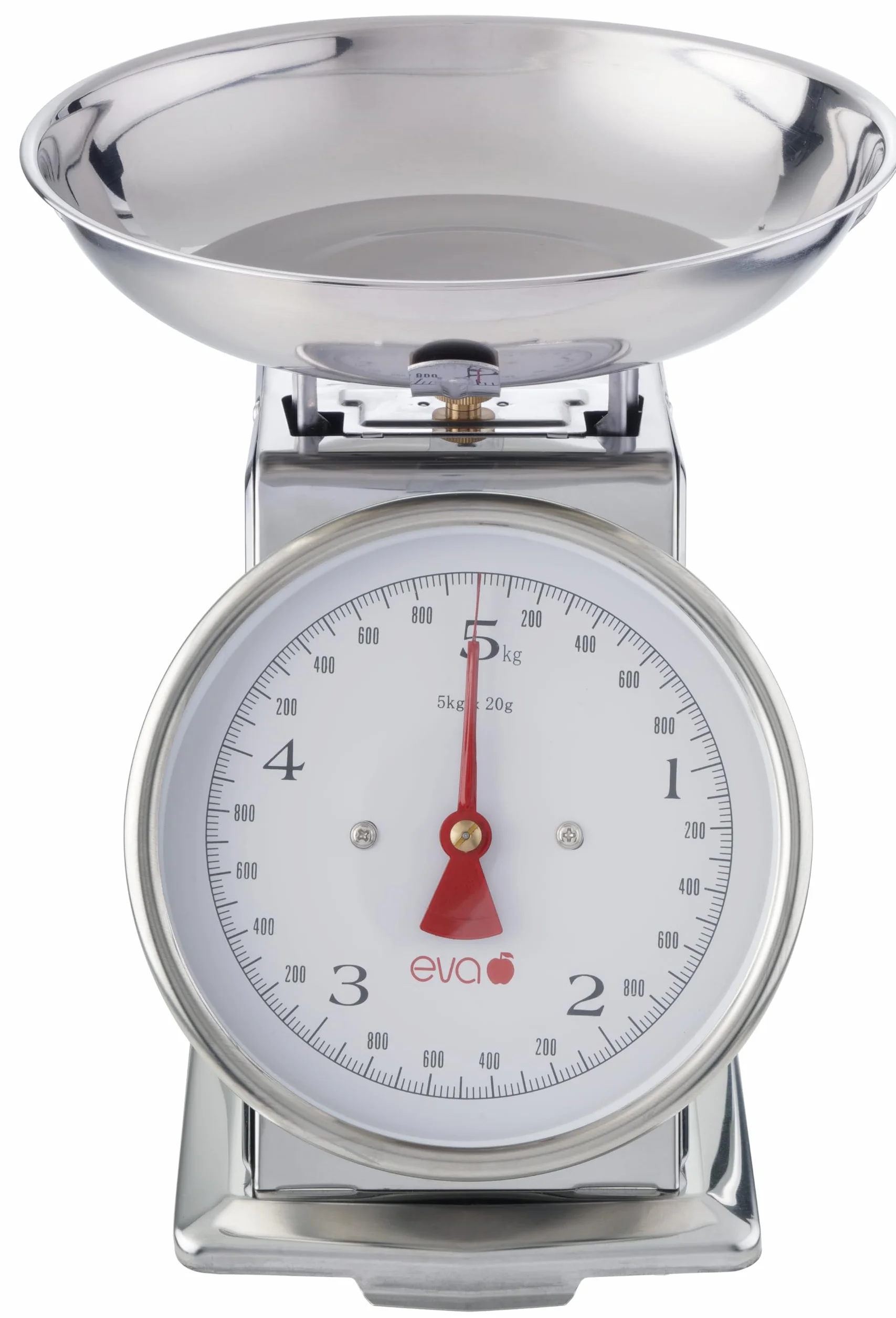 Bilancia da cucina meccanica acciaio inox 5kg 20g