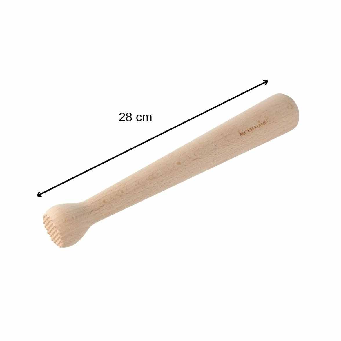 FACKELMANN Pestello per Cocktail, Caipirinha, in Legno di faggio (Colore: Beige), quantità: 1 Pezzo