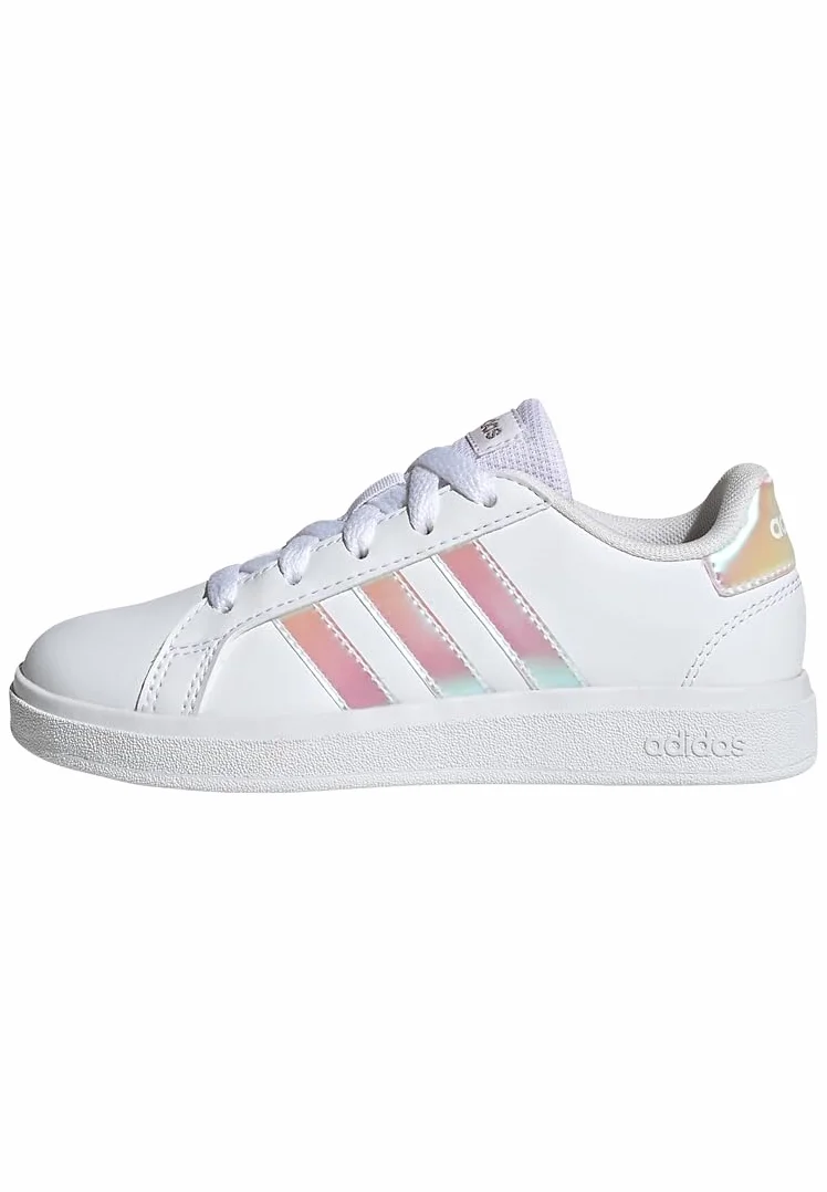 Adidas Grand Court Lifestyle Lace Tennis Scarpe Unisex Bambini Ragazzi