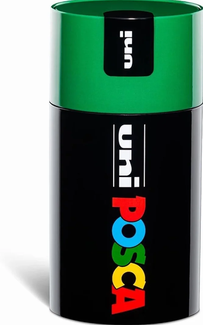 Posca Uni Gift Box Verde 18pz Marcatori Pennarelli Colori Assortiti