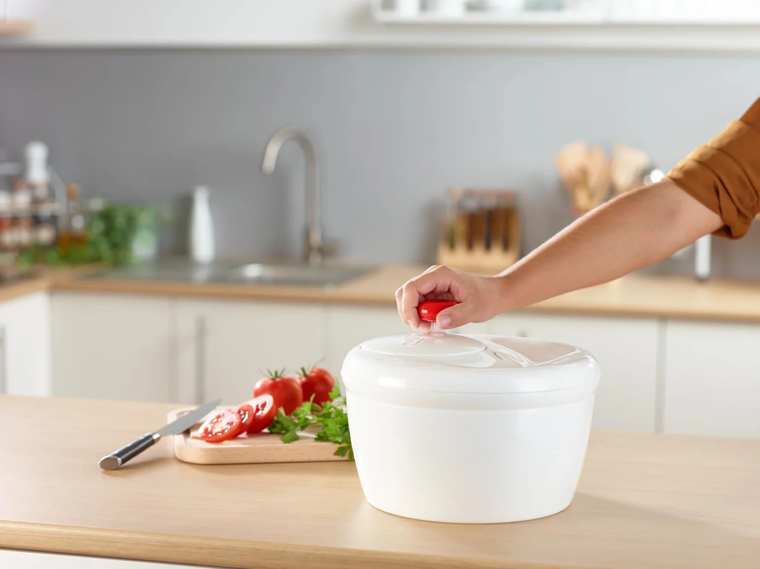 Moulinex Scola Insalata Lavastoviglie 5L Base Antiscivolo Pulsante Arresto
