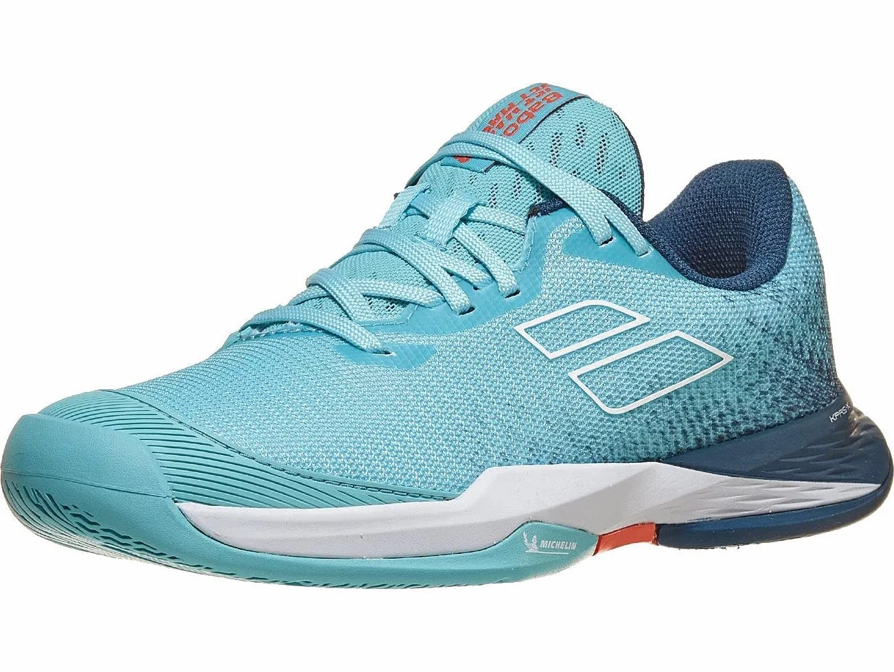 Babolat Bambini Jet m3 jr AC Scarpe da Tennis Scarpa per Tutte Le superfici Blu -