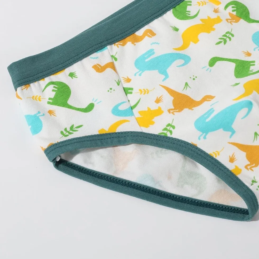 Slip Bambino Intimo Cotone 3-11 Anni Confezione da 8 FedMois