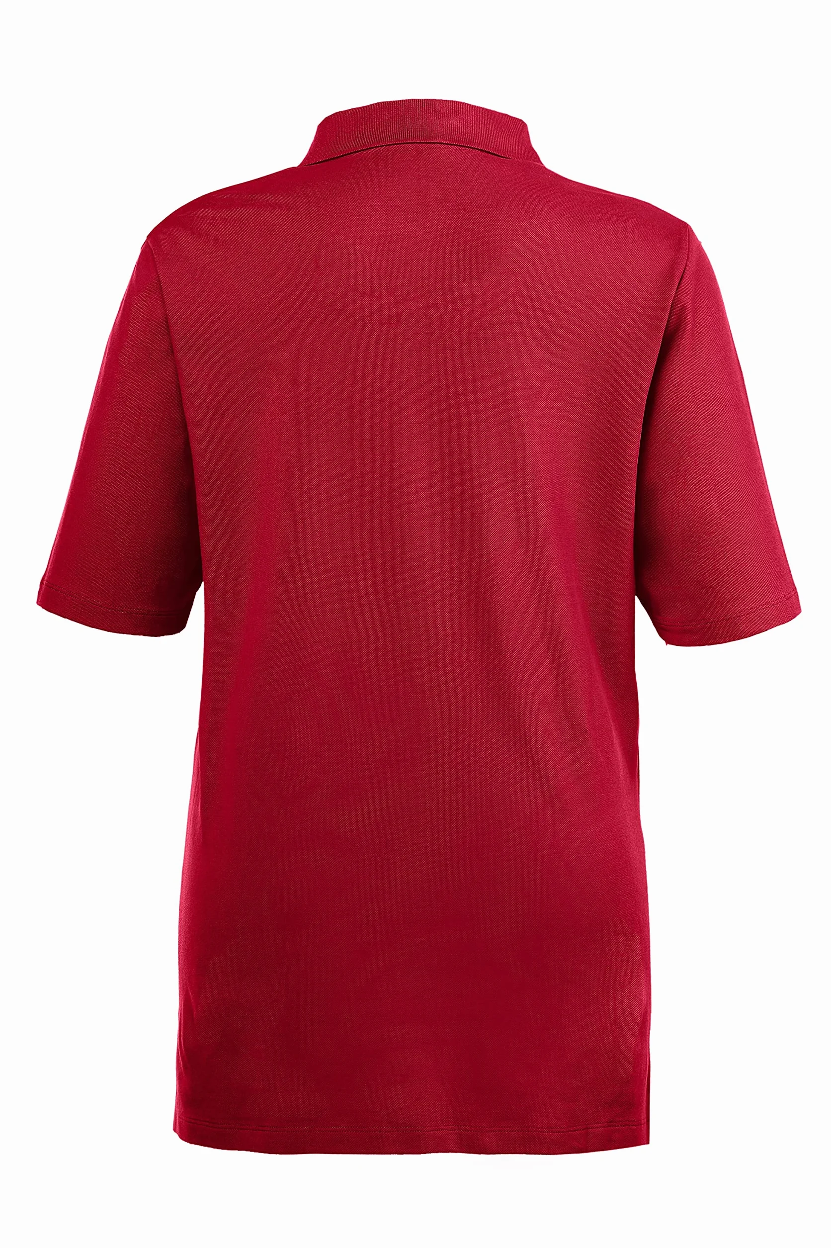 Ulla Popken Maglia Polo di Cotone con abbottonatura con Nastro di Velluto 637297