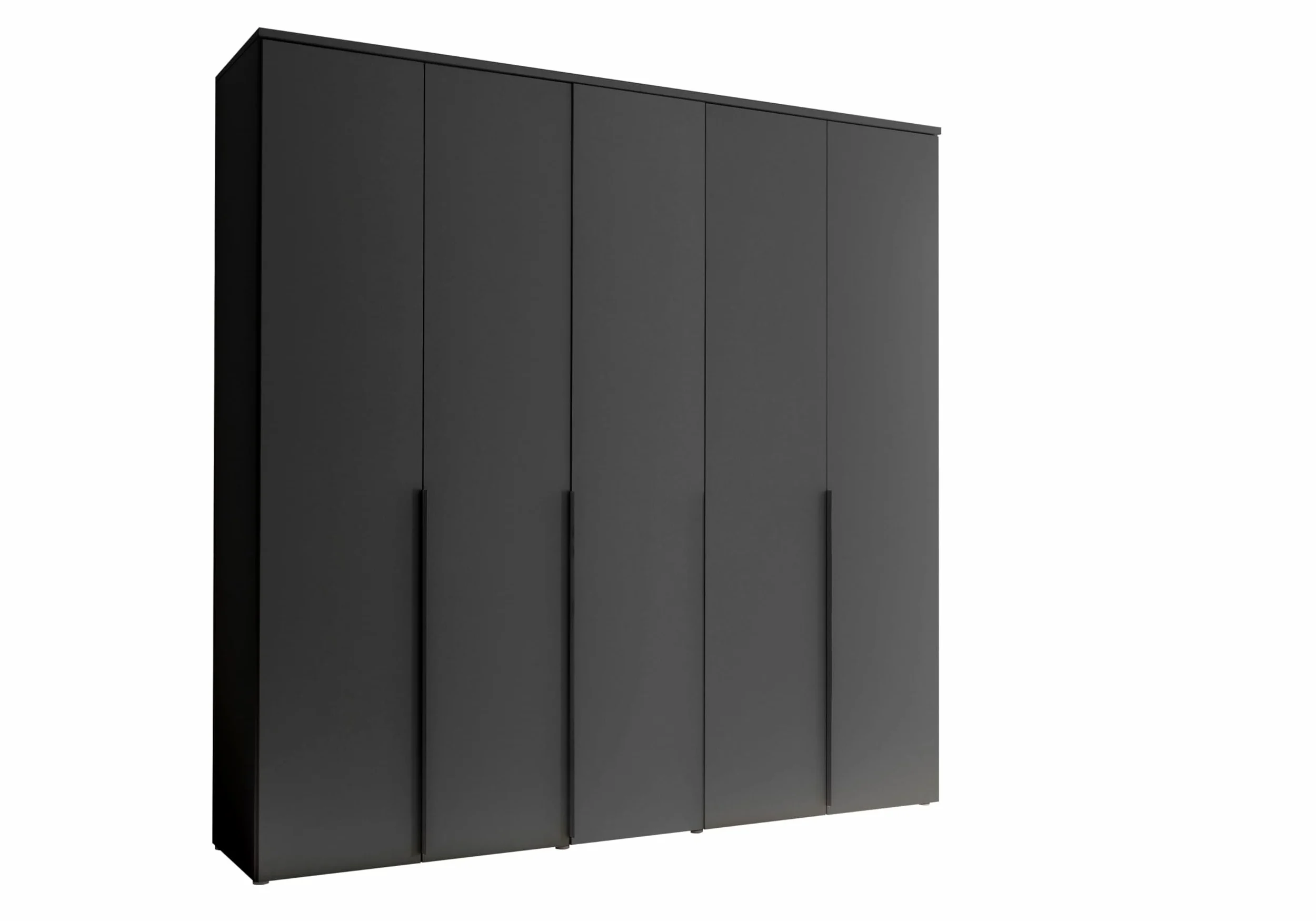 AVANTI TRENDSTORE - Civiasco - Armadio con 5 ante a battente di colore antracite Dimensioni ca. LAP 225x225x52cm