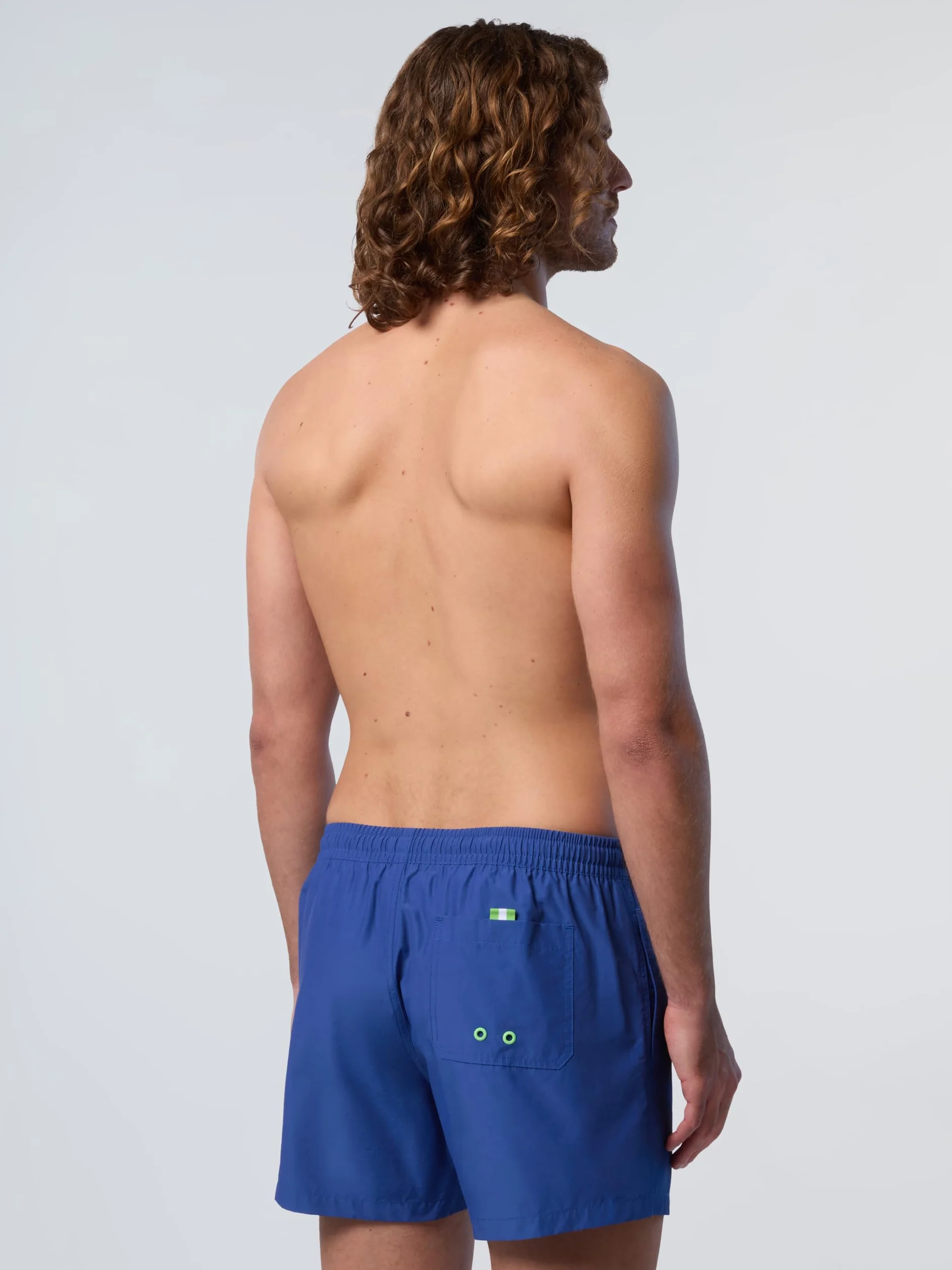 NORTH SAILS Boxer Mare Uomo in Cotone e Nylon Riciclato con Logo