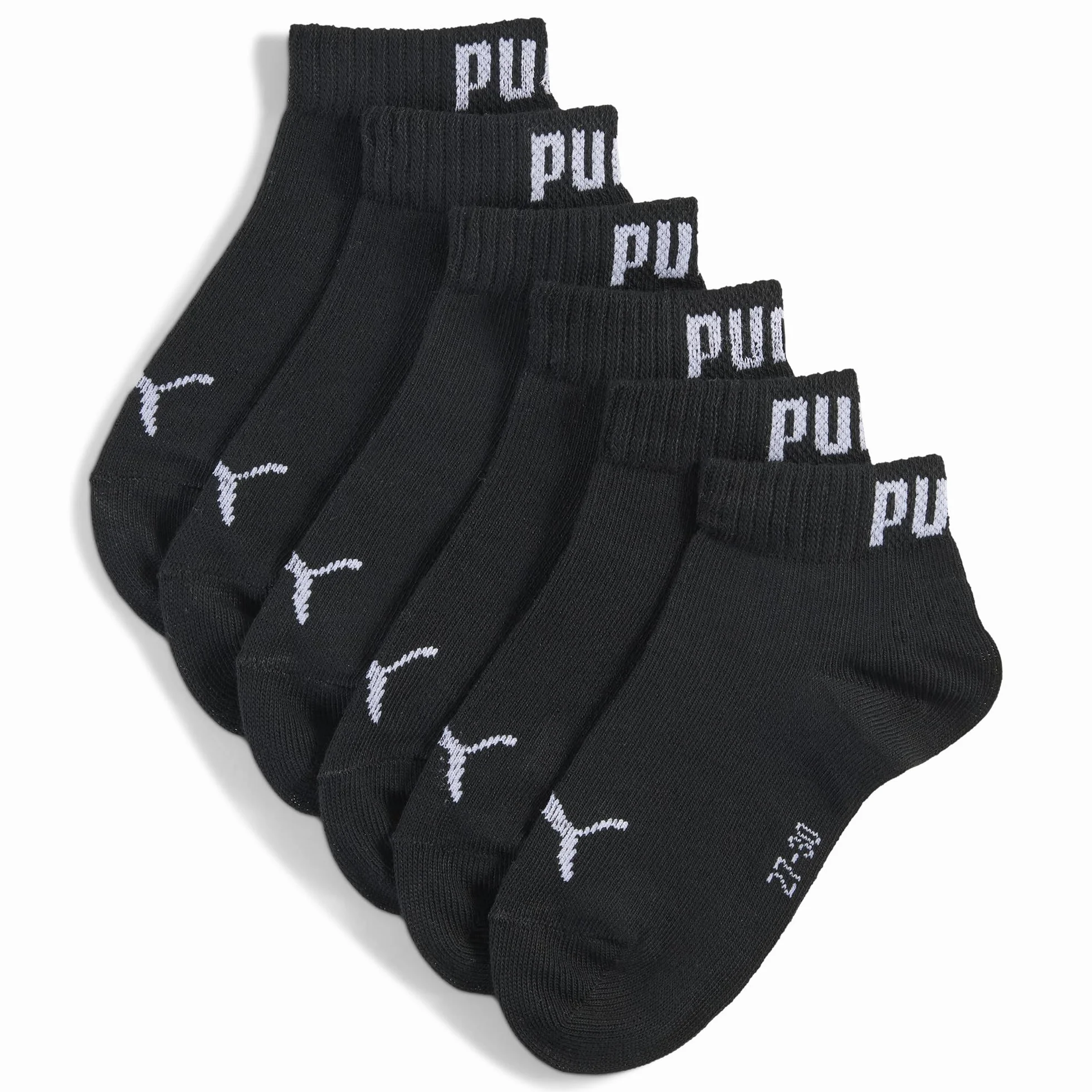 PUMA Quarter 3p Calzini Unisex Bambini e ragazzi