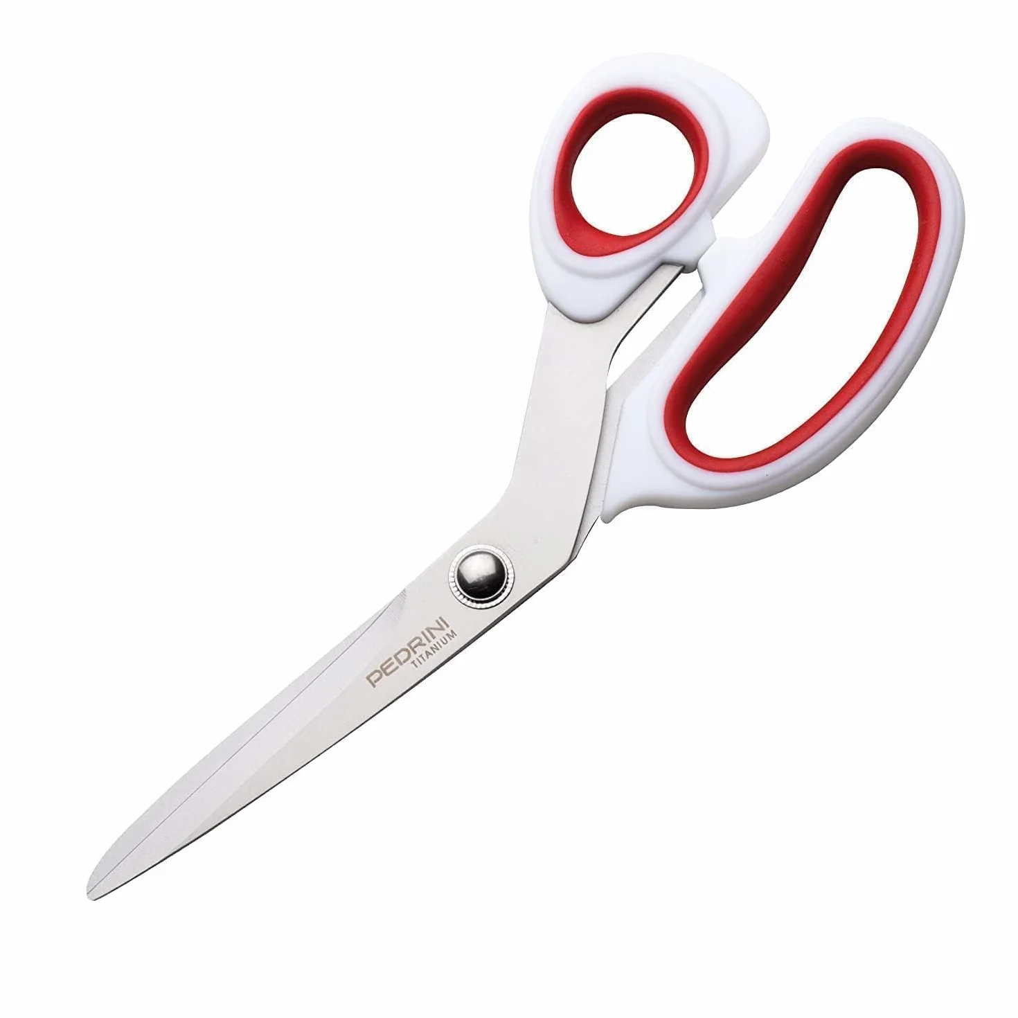Pedrini 04GD002 Forbici con Rivestimento, Titanio, Bianco, 21 cm