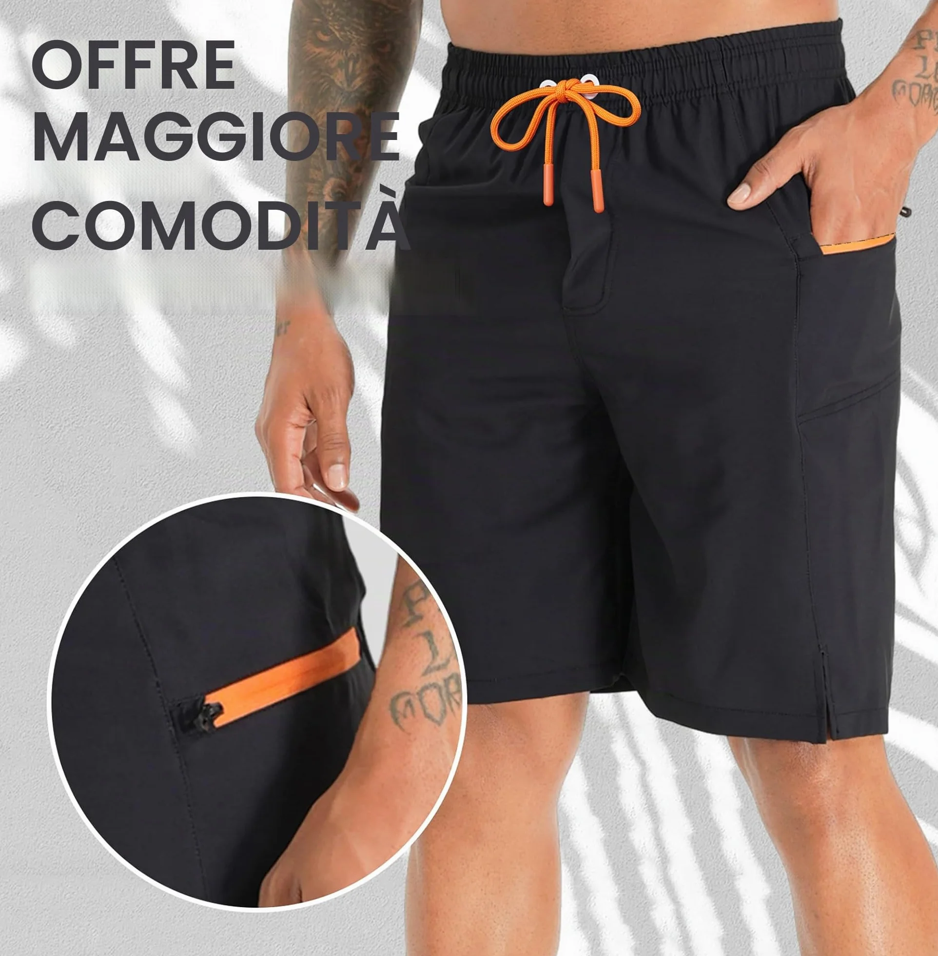 APTRO Costumi Pantaloncini da Bagno Uomo Mare Surf Piscina Stampa Hawaiana Asciugatura Rapida Fodera Rete