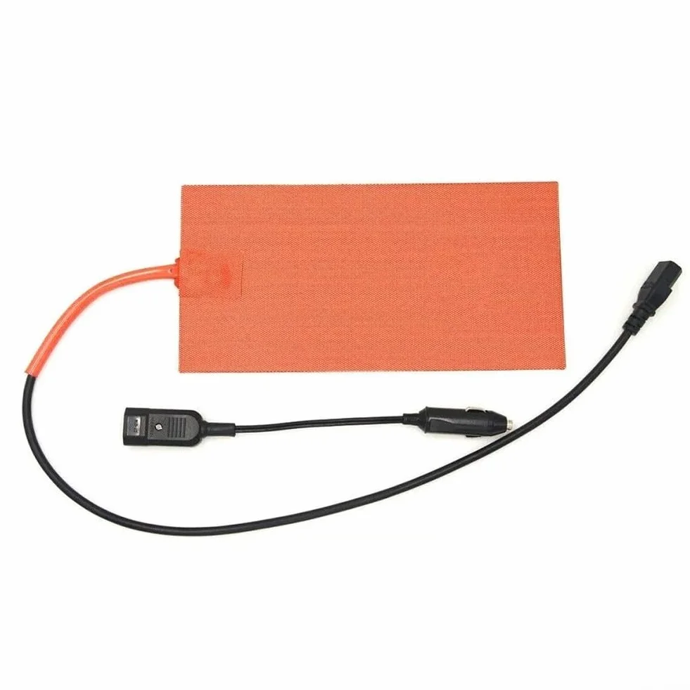 Tappetino riscaldante in silicone 12V 100W protezione surriscaldamento