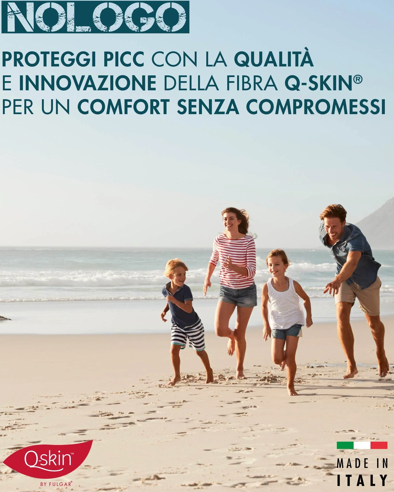 Fascia Protezione in Microfibra Traspirante e Antibatterica per Glucometro Manicotti Braccia Protettivi 2pz Made in Italy
