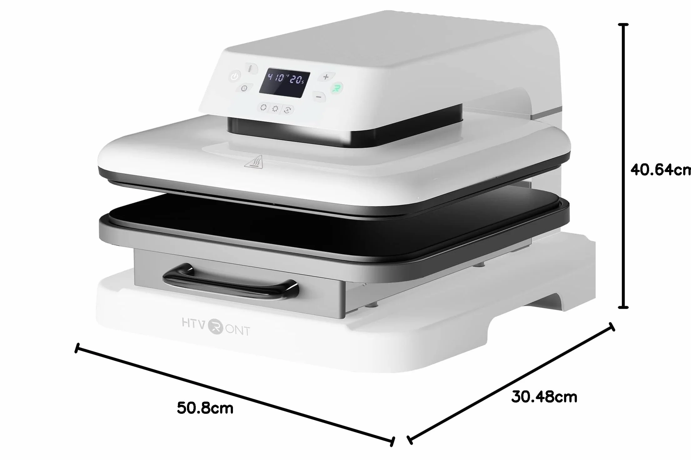 HTVRONT Pressa termica automatica per magliette 38 x 38 cm Smart T shirt a rilascio automatico Professionale per sublimazione