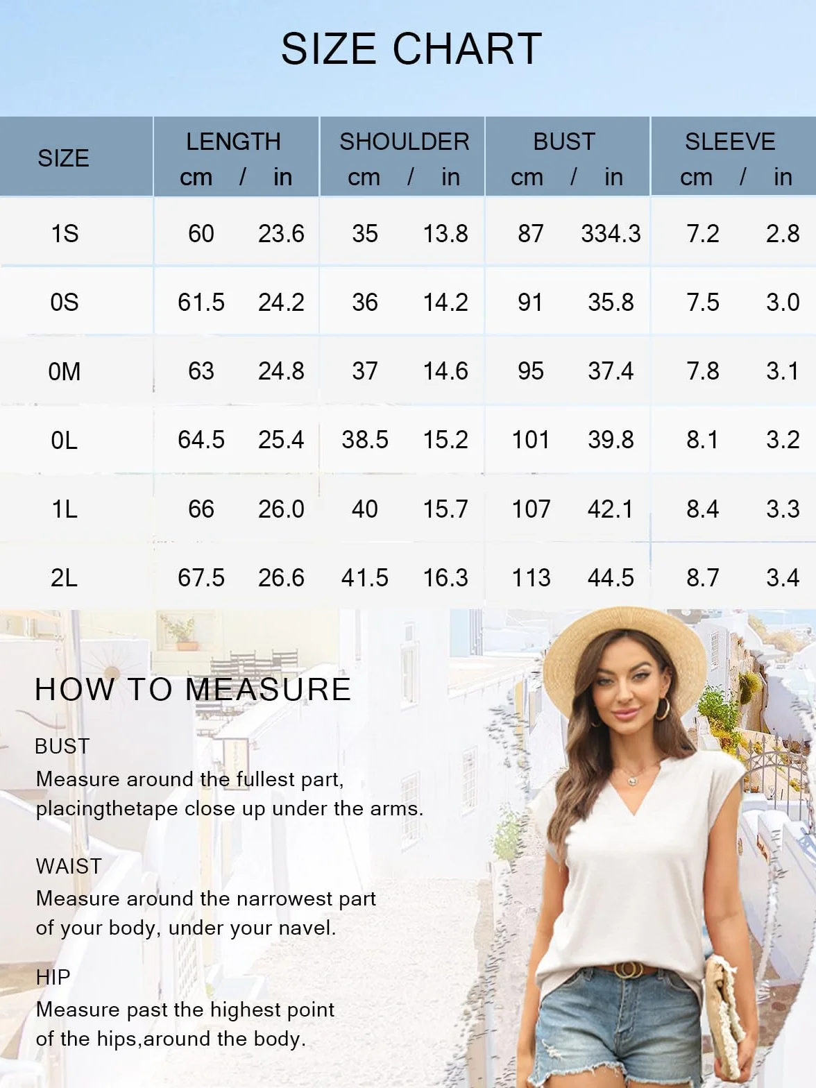 Cicy Bell Maglietta da Donna Blusa Elegante Senza Maniche Scollo a V Estiva