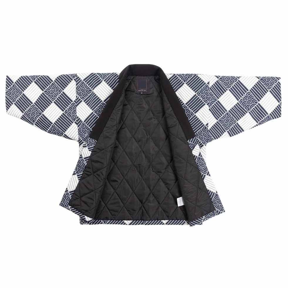 Cappotto Invernale Trapuntato Caldo in Stile Kimono Giapponese Hanten, Abiti Tradizionali Giapponesi, Capispalla Larghi