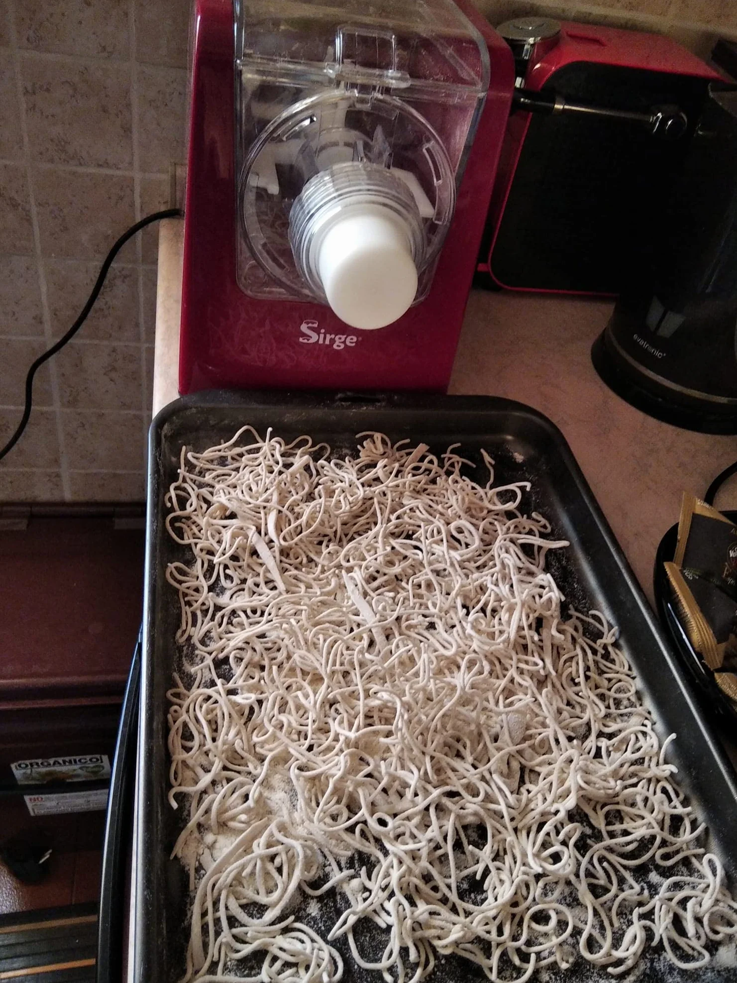 Sirge PASTAMAG30 Macchina per la Pasta 300 W - 30 Trafile - fino a 900gr di pasta - Estrusione Verticale e Orizzontale - inclusi accessori per ravioloni omaggio