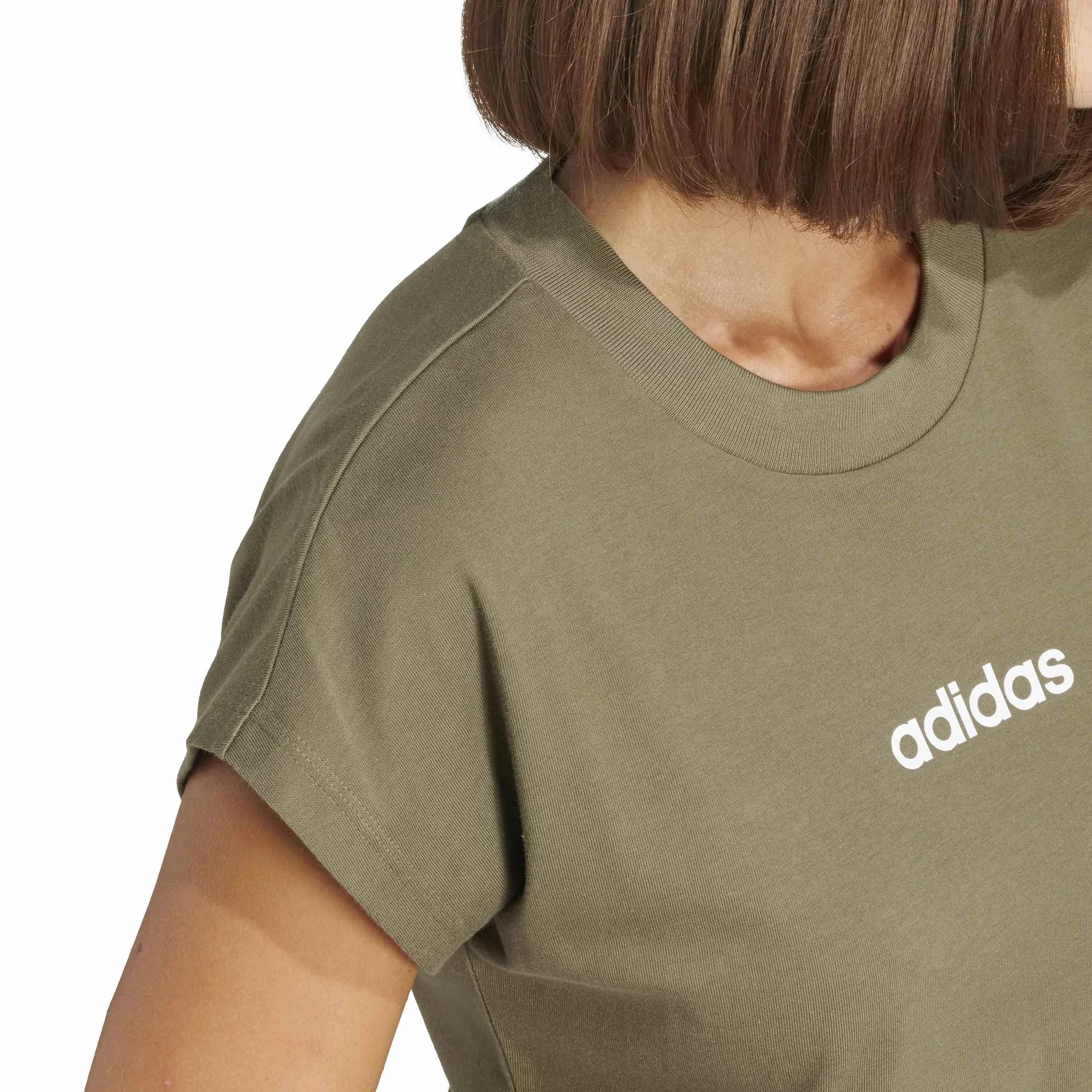 adidas Essentials Linear Cotton T-Shirt Women